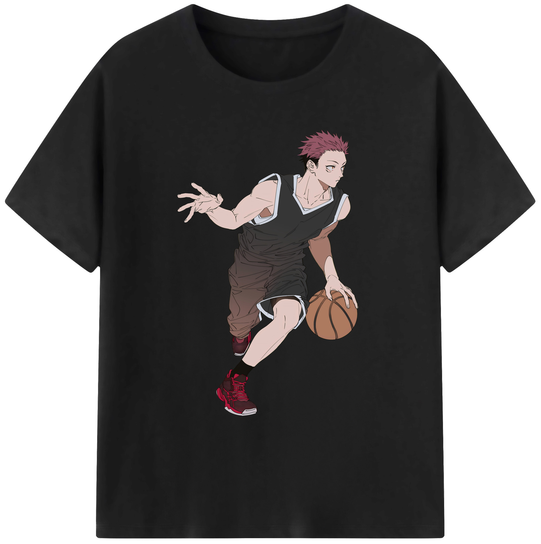 （画像用） 呪術廻戦 Jujutsu Kaisen 綿100％ メンズ半袖Tシャツ｜肌触りやわらか＆通気性