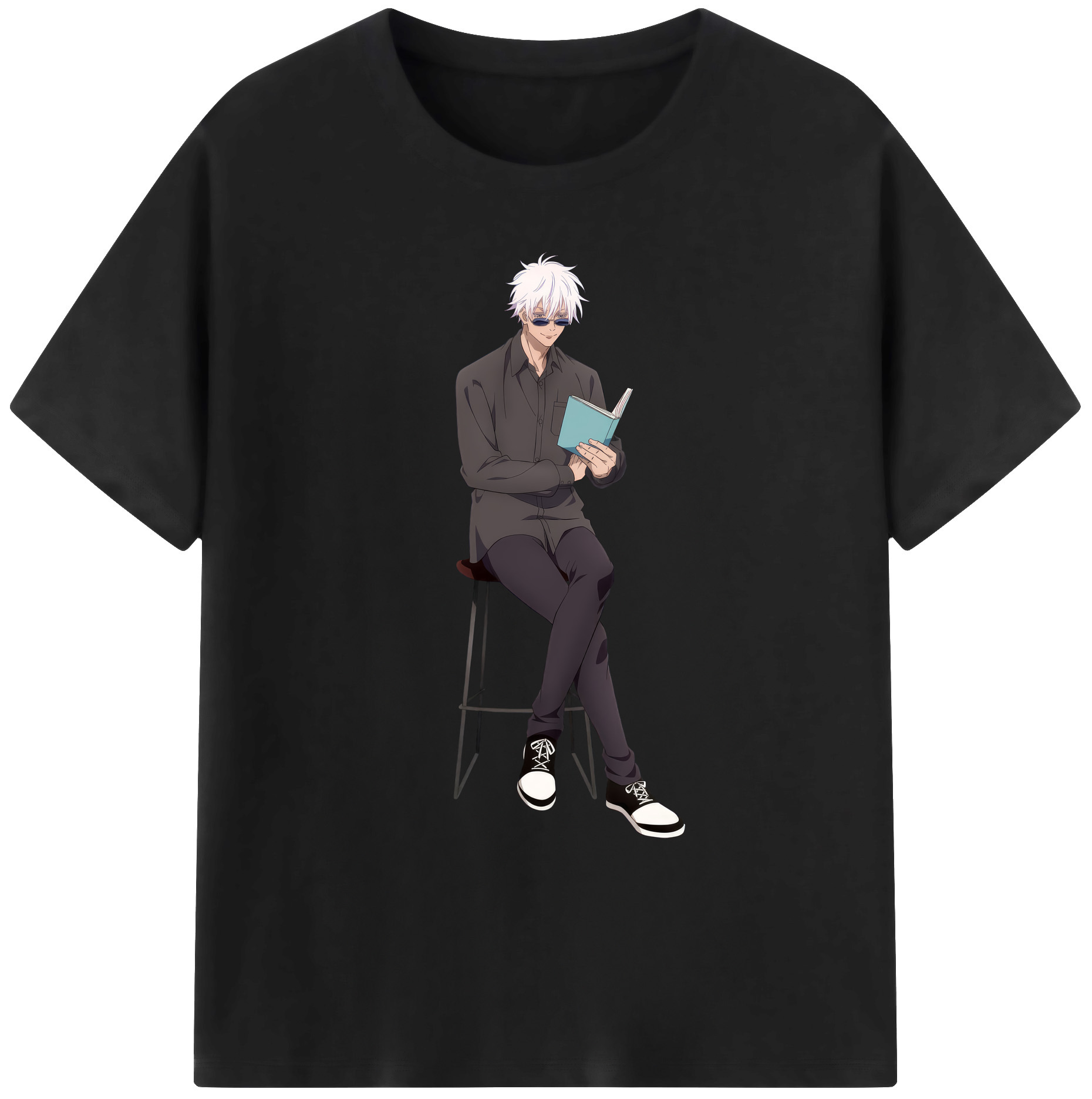 （画像用） 呪術廻戦 Jujutsu Kaisen 綿100％ メンズ半袖Tシャツ｜肌触りやわらか＆通気性