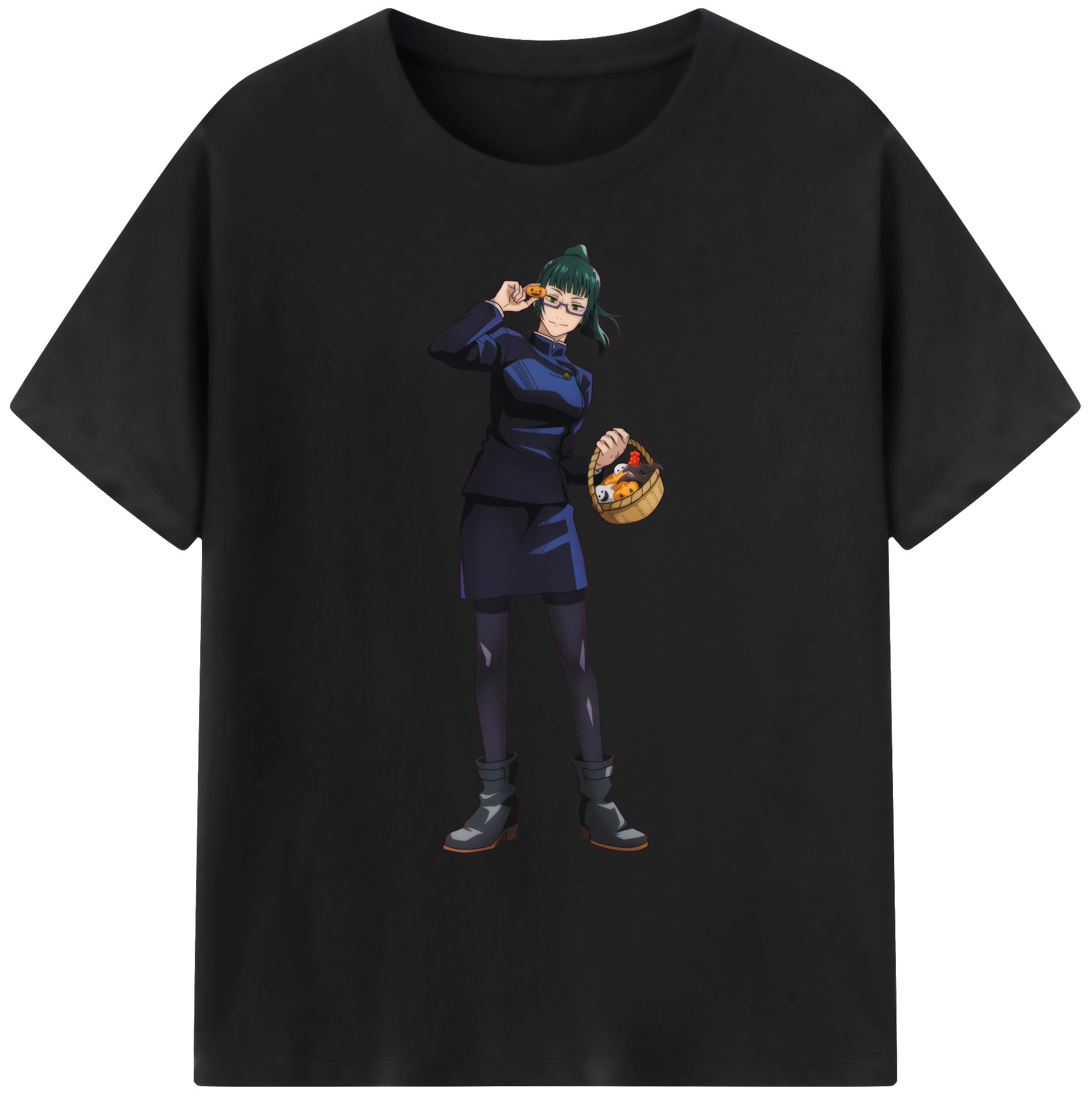 （画像用） 呪術廻戦 Jujutsu Kaisen 綿100％ メンズ半袖Tシャツ｜肌触りやわらか＆通気性
