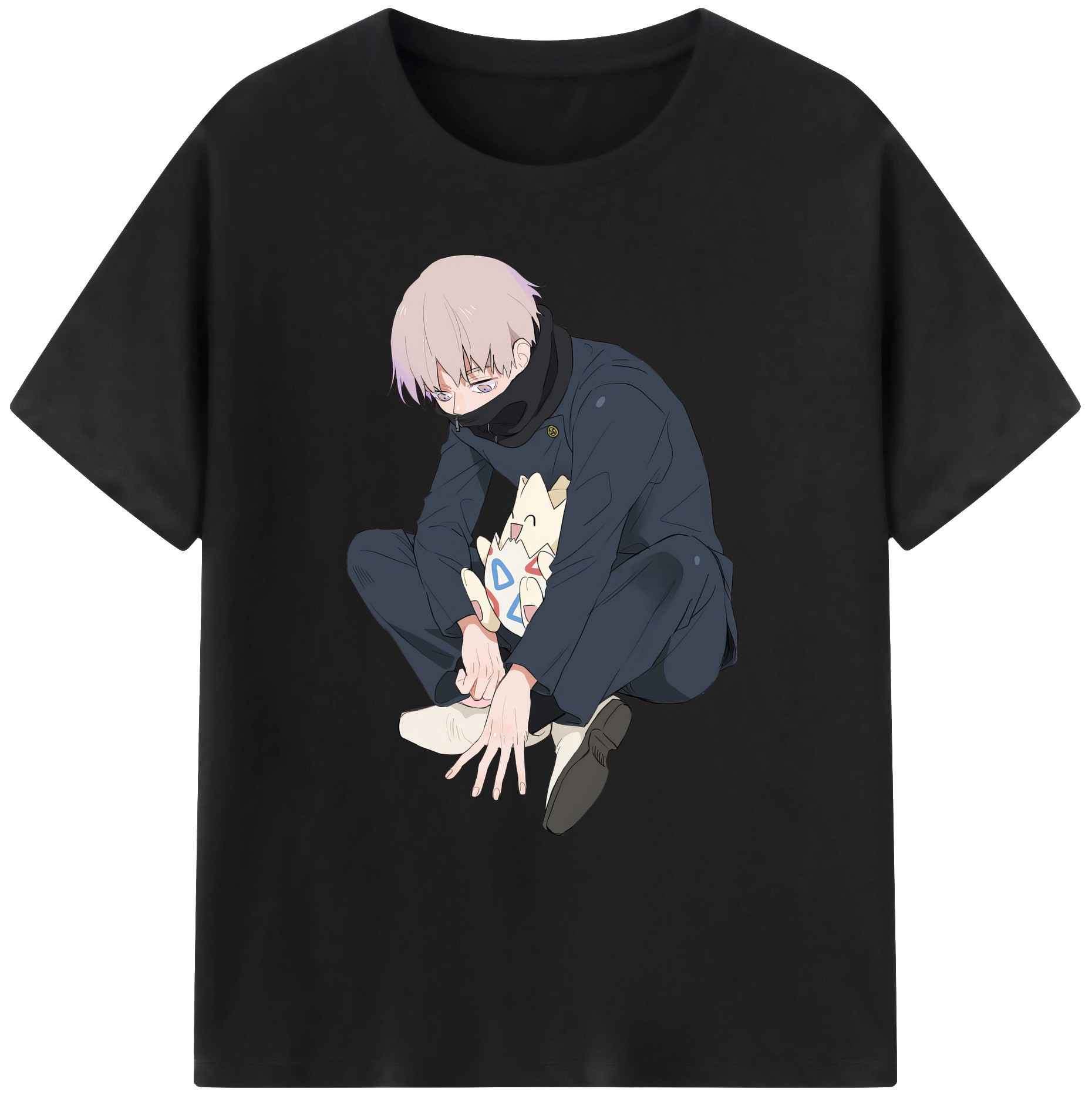 （画像用） 呪術廻戦 Jujutsu Kaisen 綿100％ メンズ半袖Tシャツ｜肌触りやわらか＆通気性
