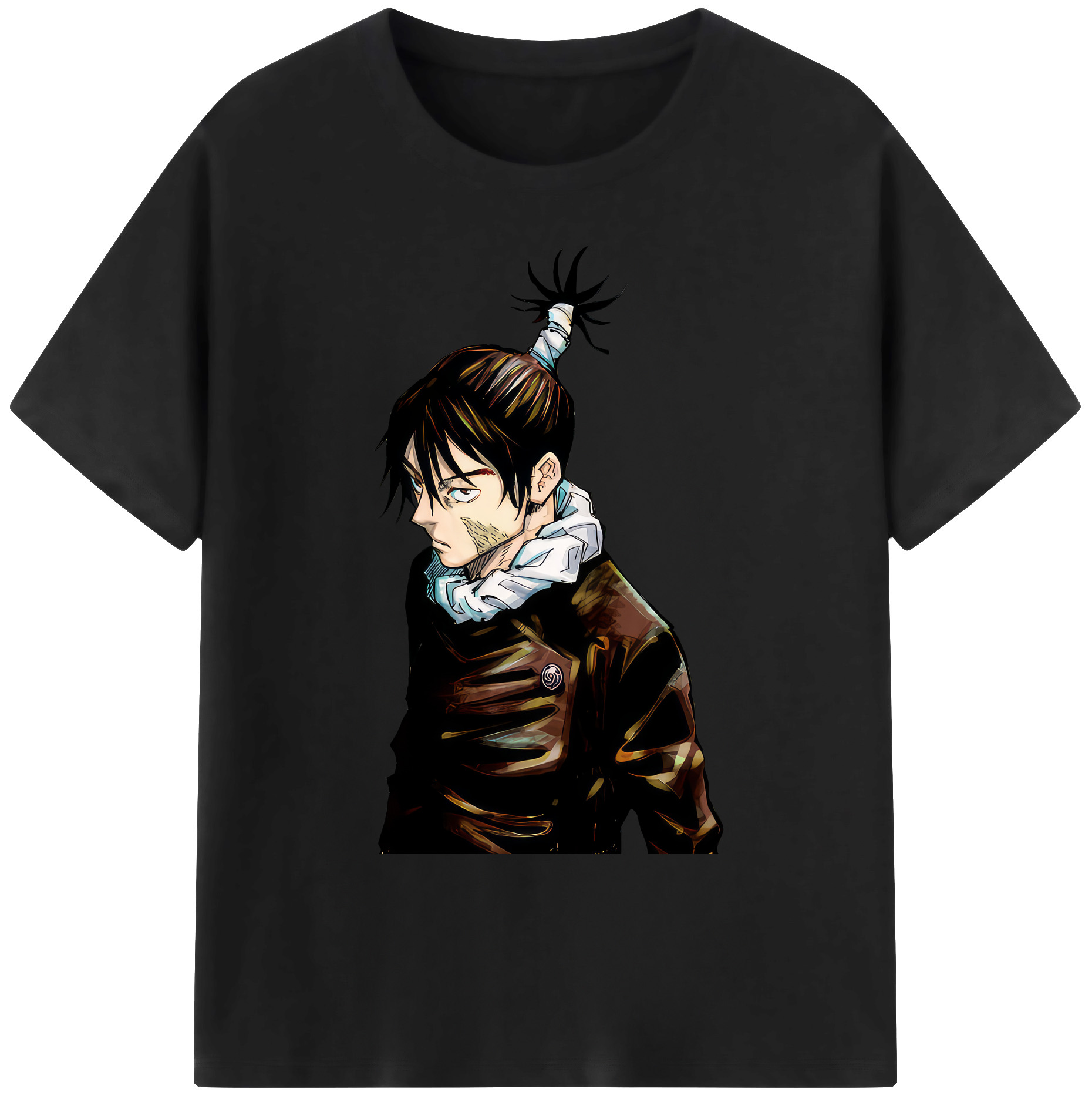 （画像用） 呪術廻戦 Jujutsu Kaisen 綿100％ メンズ半袖Tシャツ｜肌触りやわらか＆通気性