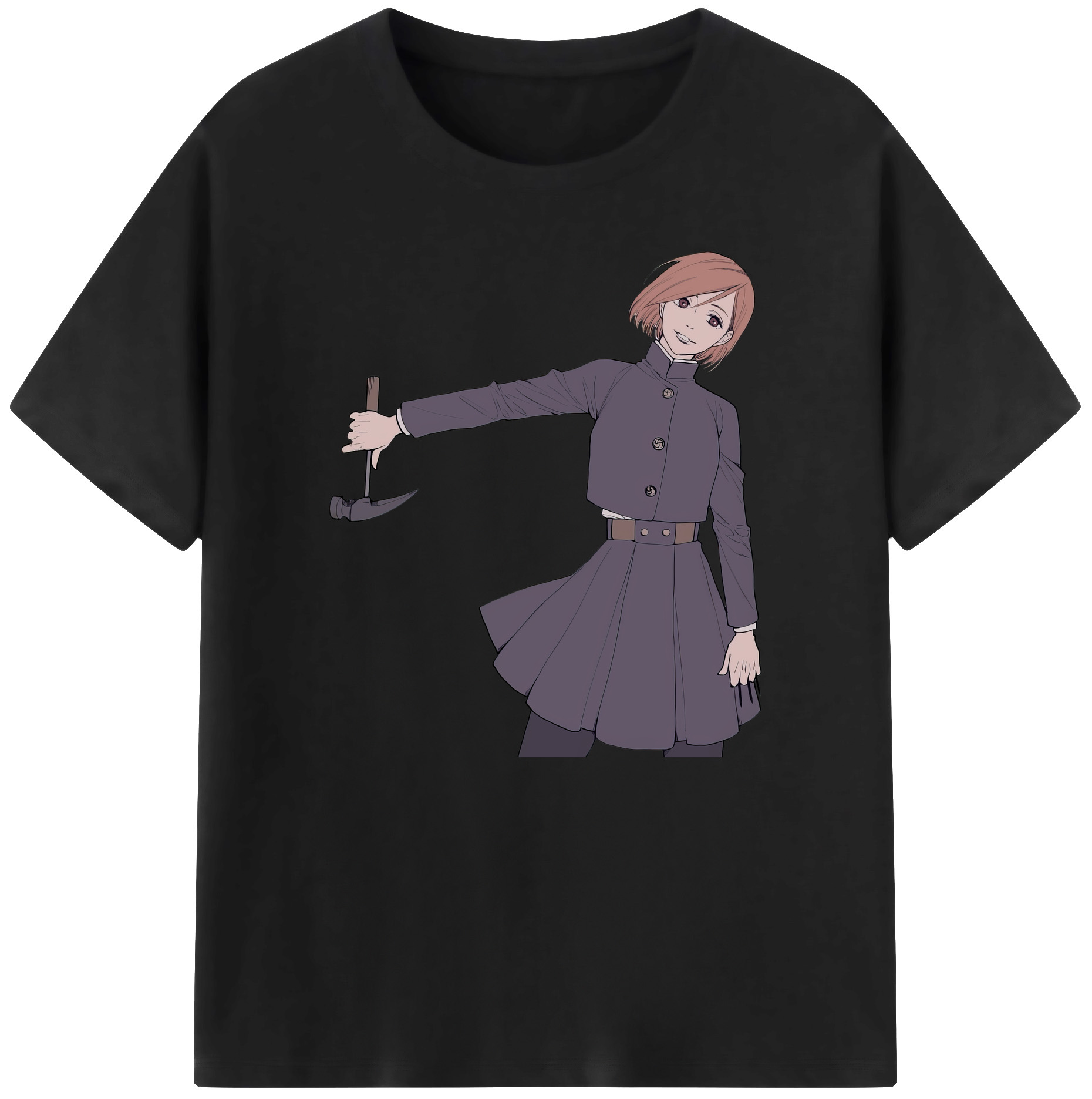 （画像用） 呪術廻戦 Jujutsu Kaisen 綿100％ メンズ半袖Tシャツ｜肌触りやわらか＆通気性