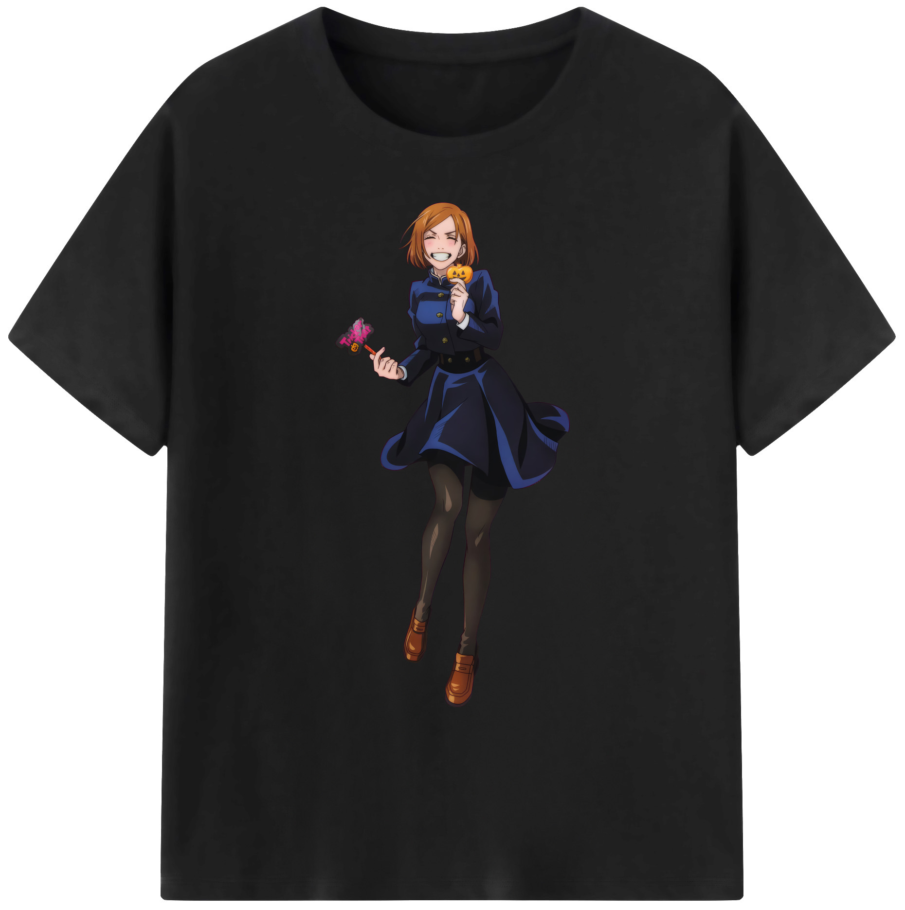 （画像用） 呪術廻戦 Jujutsu Kaisen 綿100％ メンズ半袖Tシャツ｜肌触りやわらか＆通気性