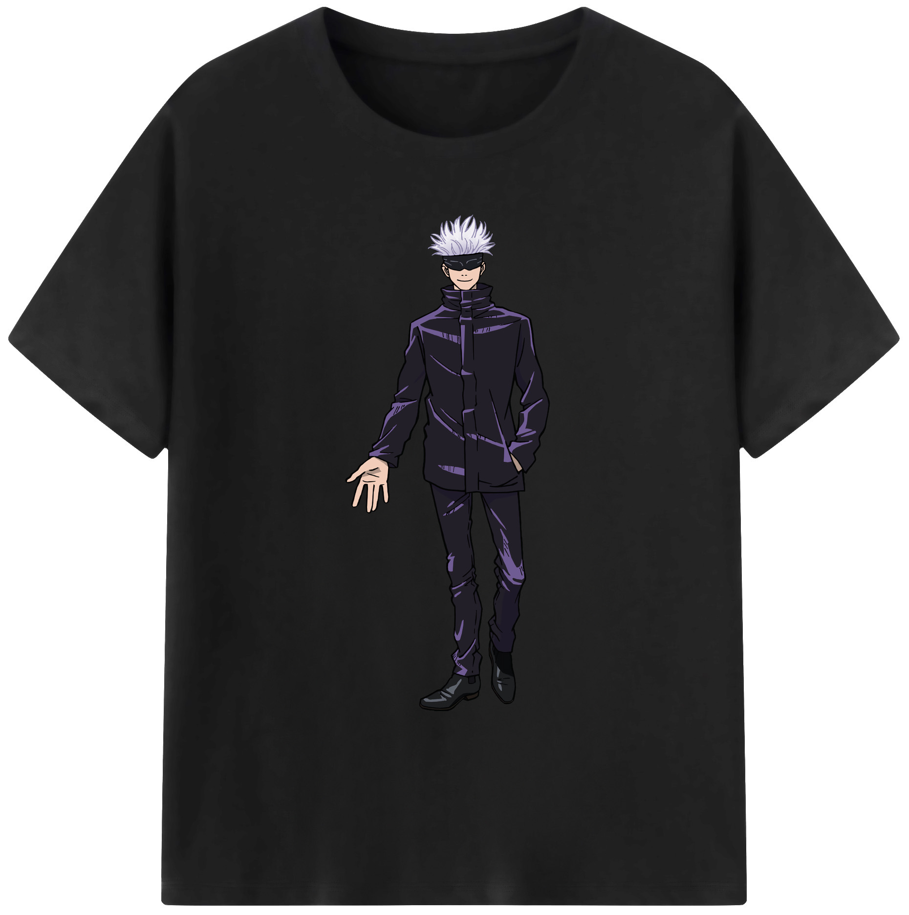 （画像用） 呪術廻戦 Jujutsu Kaisen 綿100％ メンズ半袖Tシャツ｜肌触りやわらか＆通気性