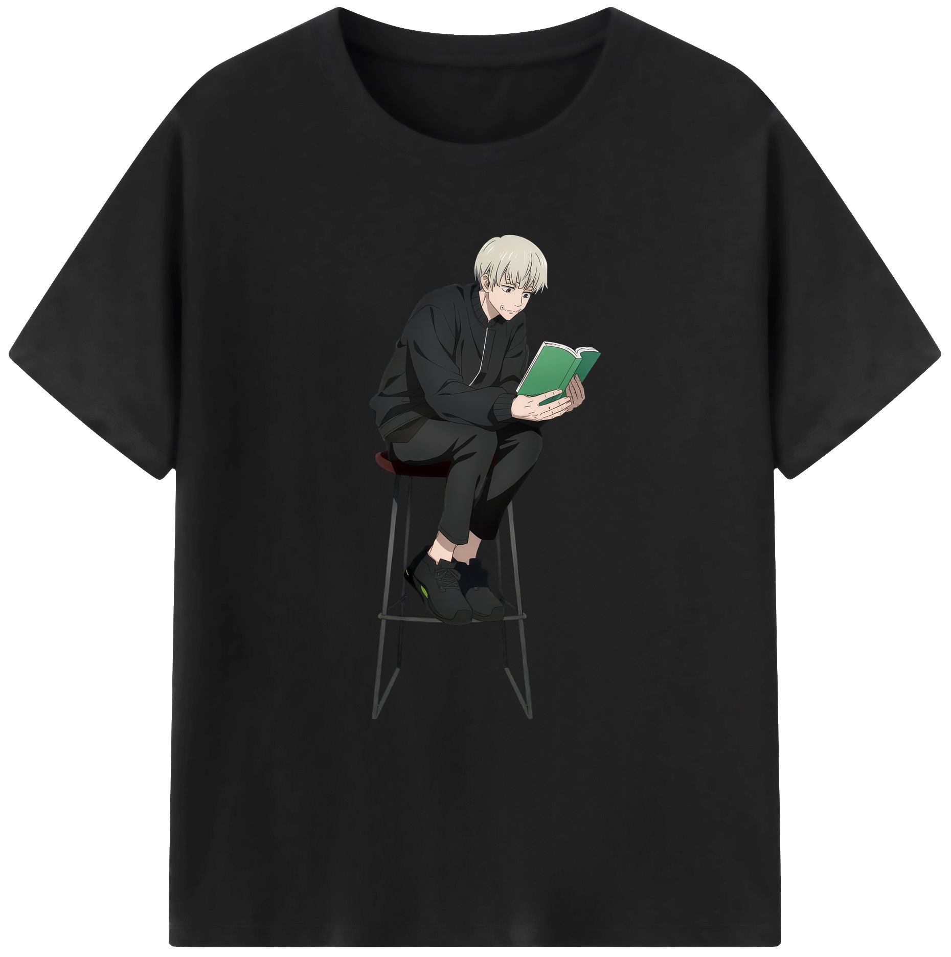 （画像用） 呪術廻戦 Jujutsu Kaisen 綿100％ メンズ半袖Tシャツ｜肌触りやわらか＆通気性