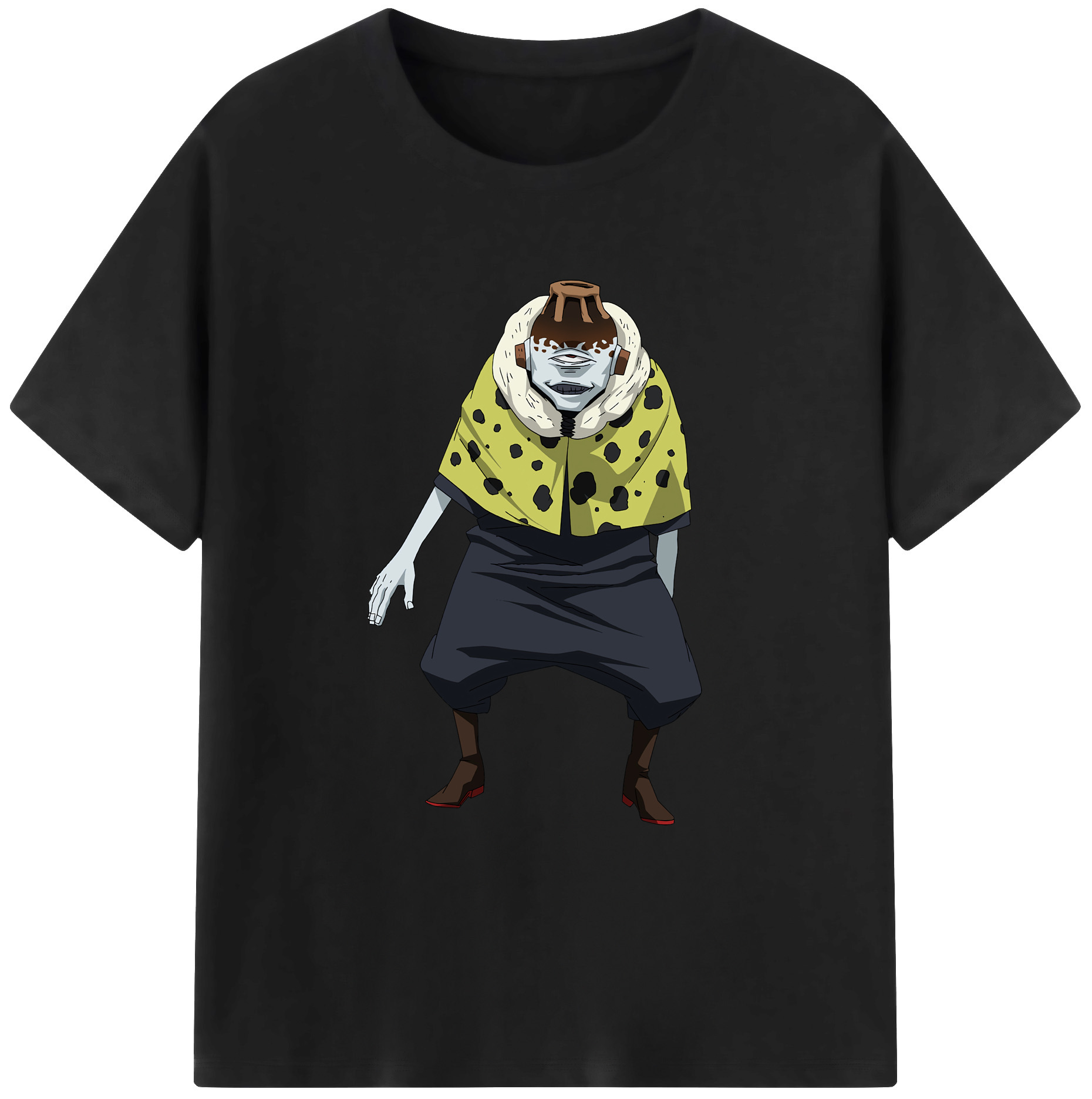 （画像用） 呪術廻戦 Jujutsu Kaisen 綿100％ メンズ半袖Tシャツ｜肌触りやわらか＆通気性