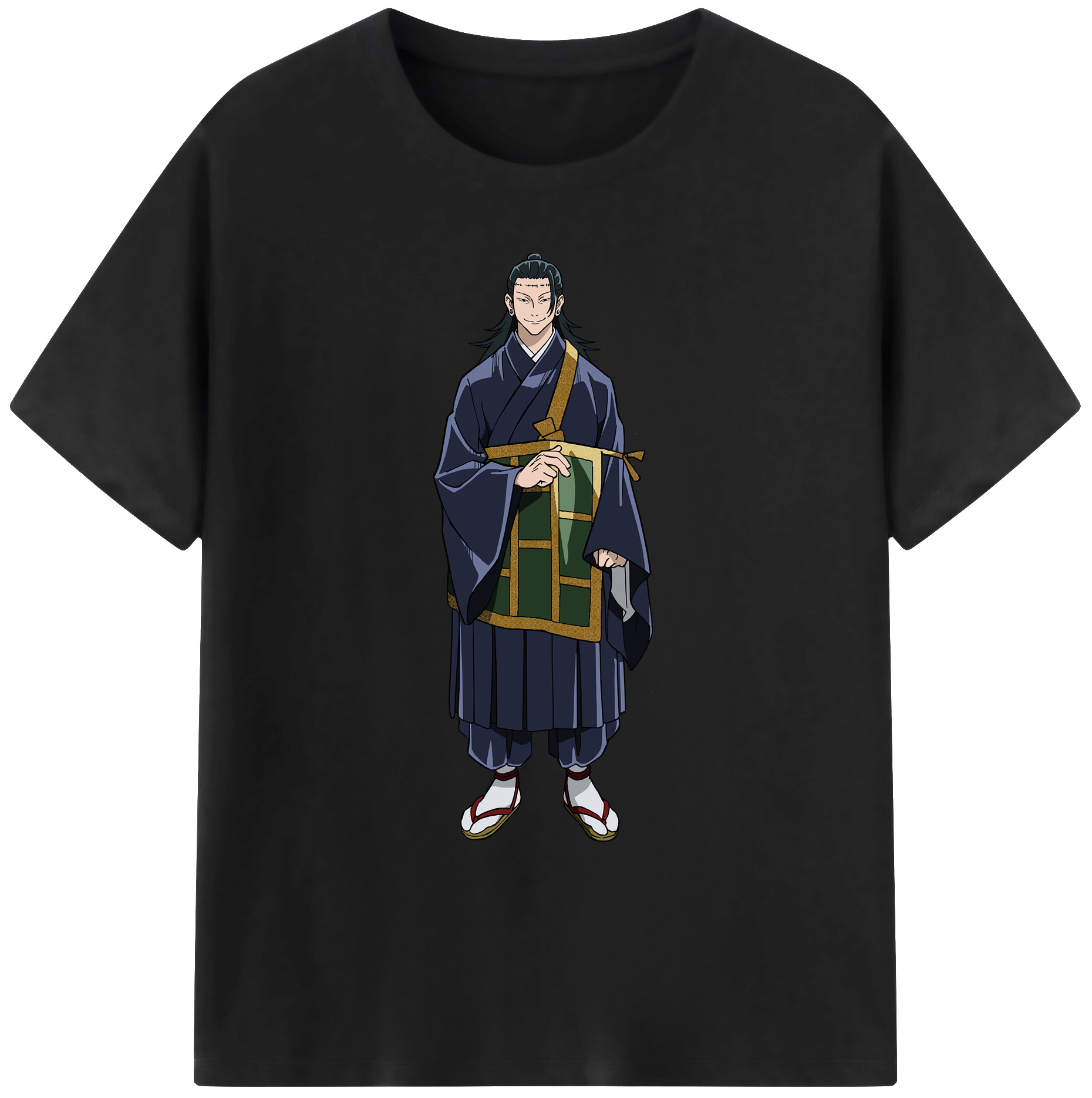 （画像用） 呪術廻戦 Jujutsu Kaisen 綿100％ メンズ半袖Tシャツ｜肌触りやわらか＆通気性