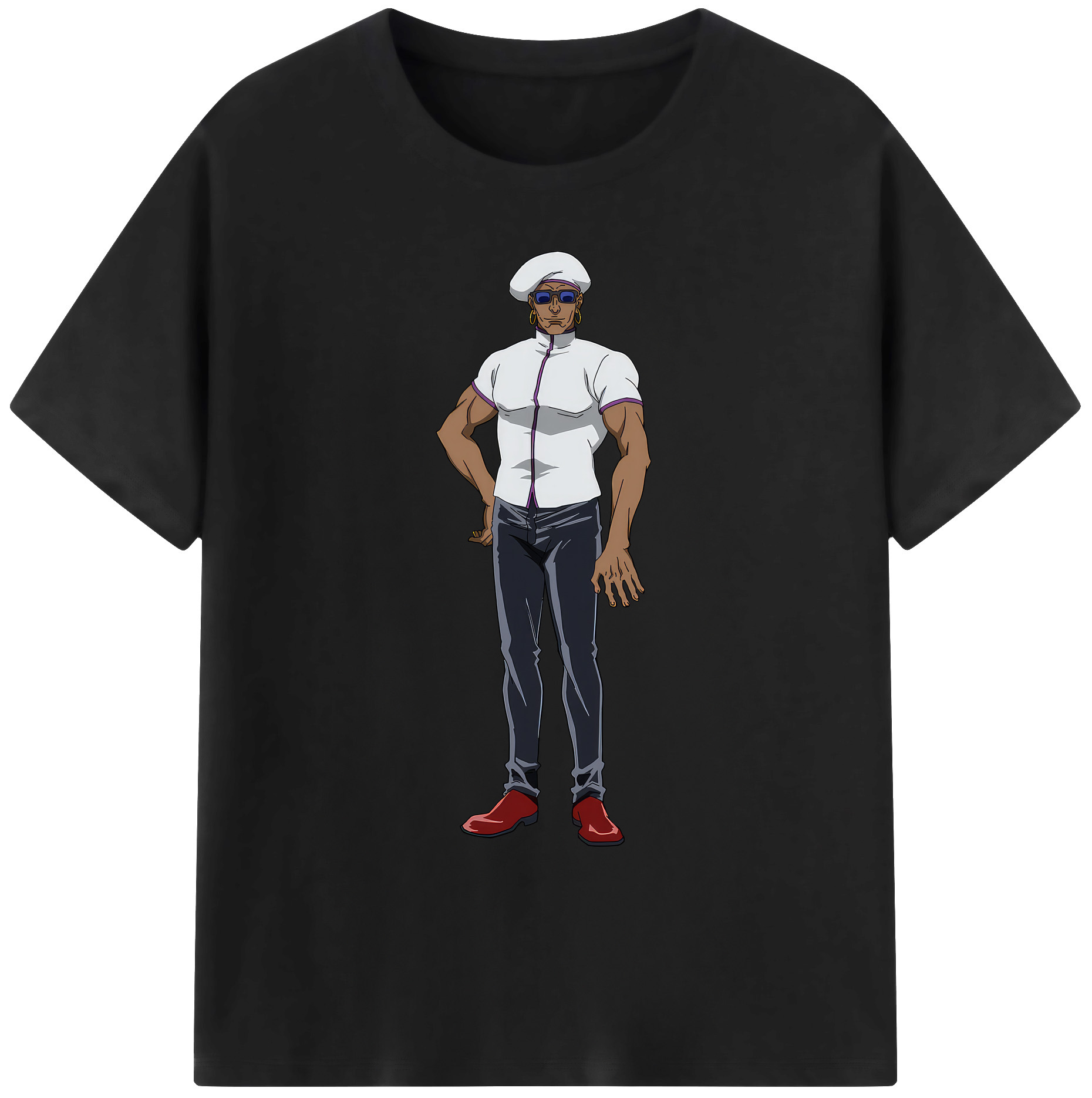 （画像用） 呪術廻戦 Jujutsu Kaisen 綿100％ メンズ半袖Tシャツ｜肌触りやわらか＆通気性