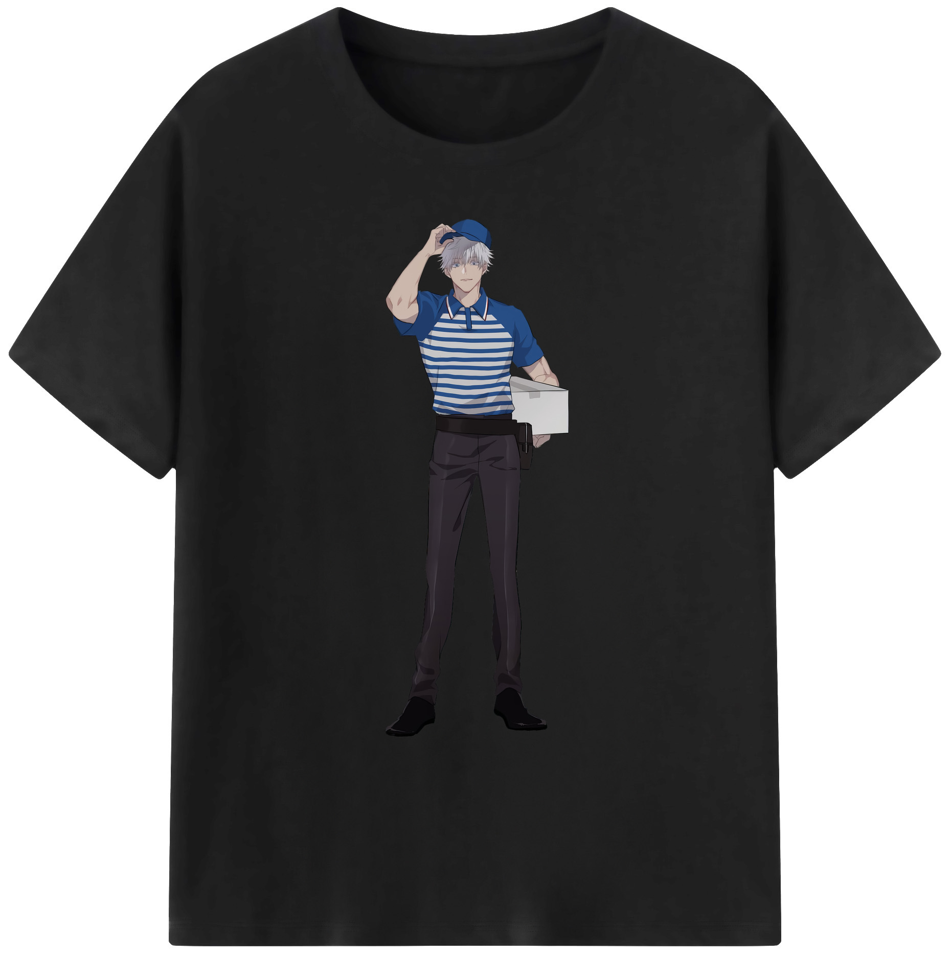 （画像用） 呪術廻戦 Jujutsu Kaisen 綿100％ メンズ半袖Tシャツ｜肌触りやわらか＆通気性