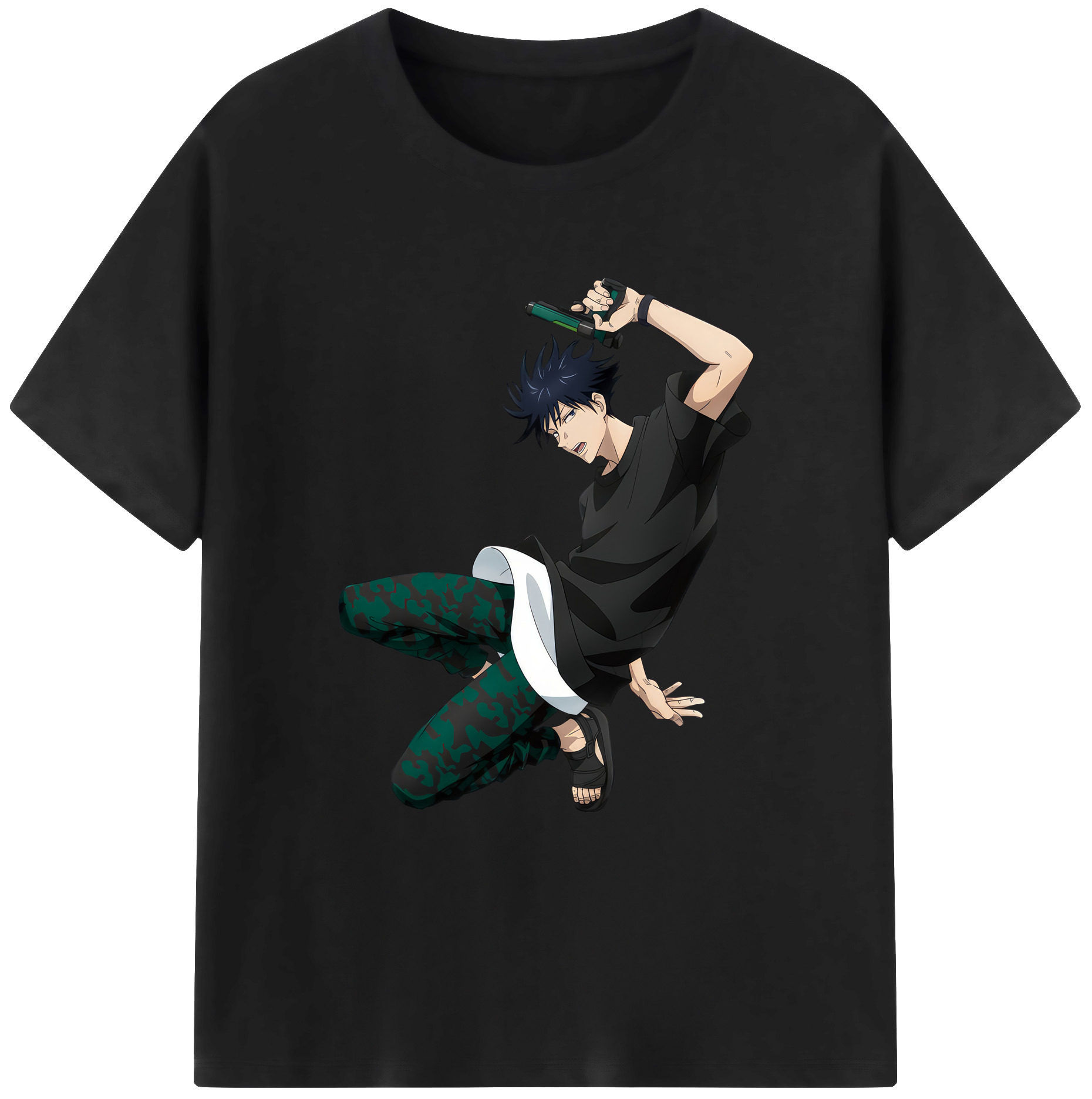 （画像用） 呪術廻戦 Jujutsu Kaisen 綿100％ メンズ半袖Tシャツ｜肌触りやわらか＆通気性