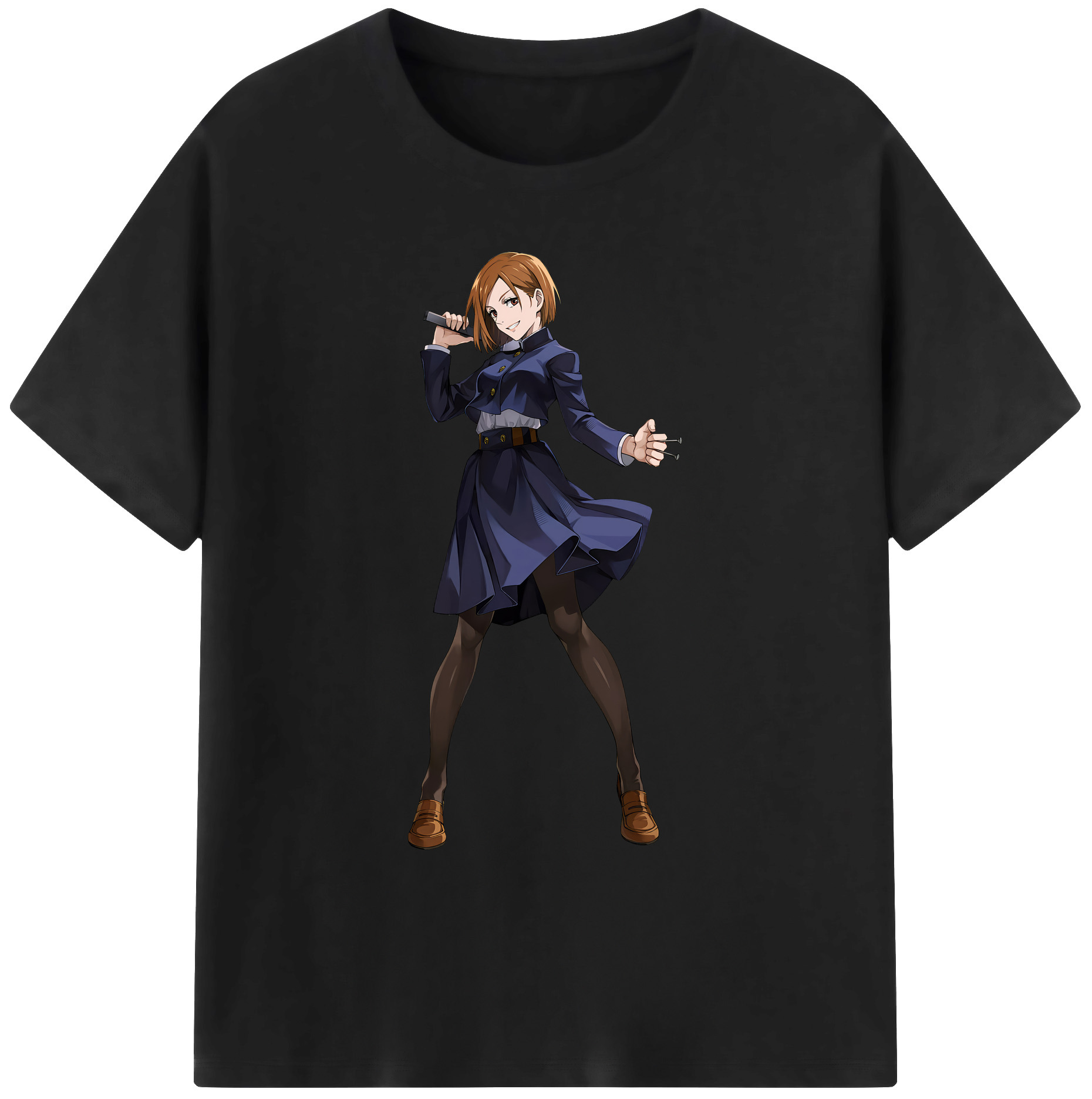 （画像用） 呪術廻戦 Jujutsu Kaisen 綿100％ メンズ半袖Tシャツ｜肌触りやわらか＆通気性