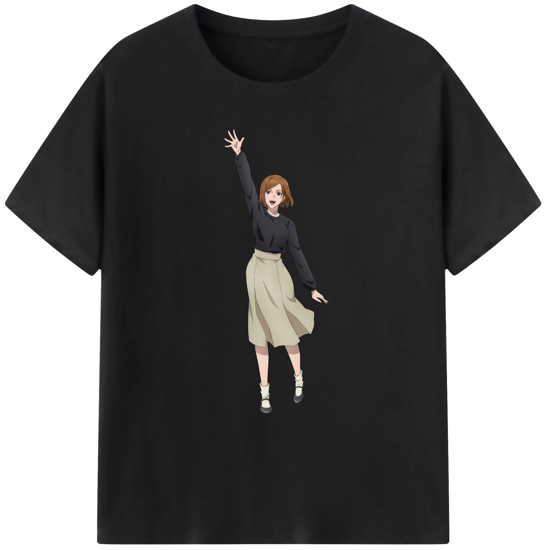 （画像用） 呪術廻戦 Jujutsu Kaisen 綿100％ メンズ半袖Tシャツ｜肌触りやわらか＆通気性