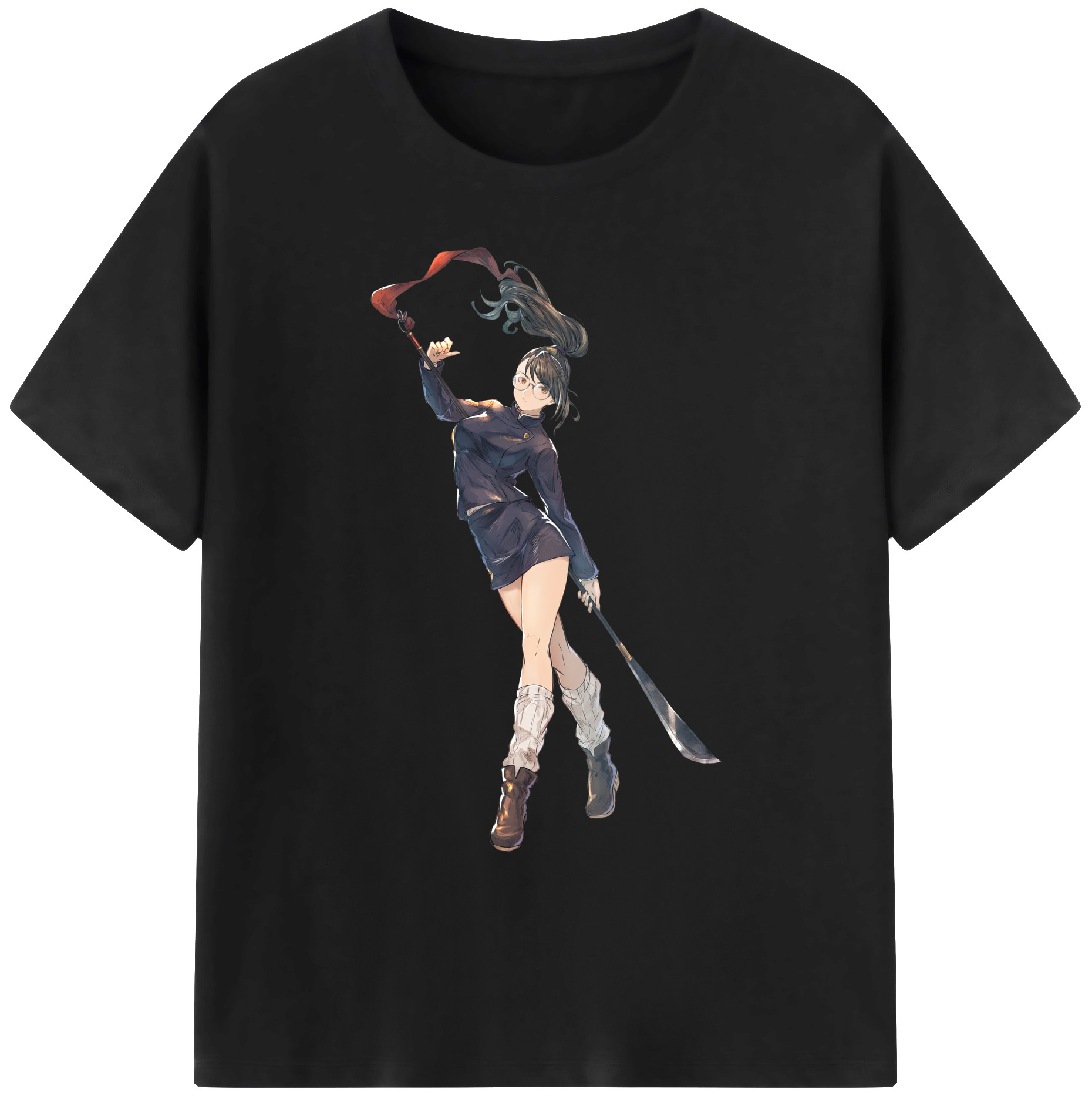 （画像用） 呪術廻戦 Jujutsu Kaisen 綿100％ メンズ半袖Tシャツ｜肌触りやわらか＆通気性