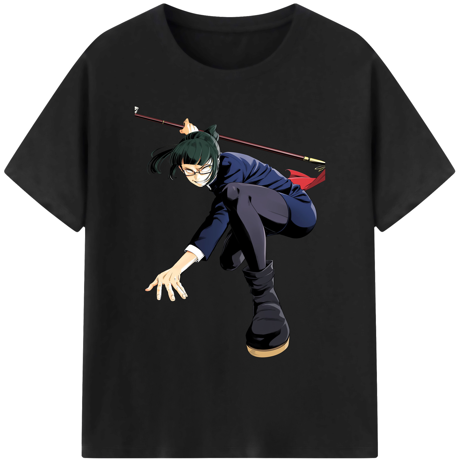 （画像用） 呪術廻戦 Jujutsu Kaisen 綿100％ メンズ半袖Tシャツ｜肌触りやわらか＆通気性