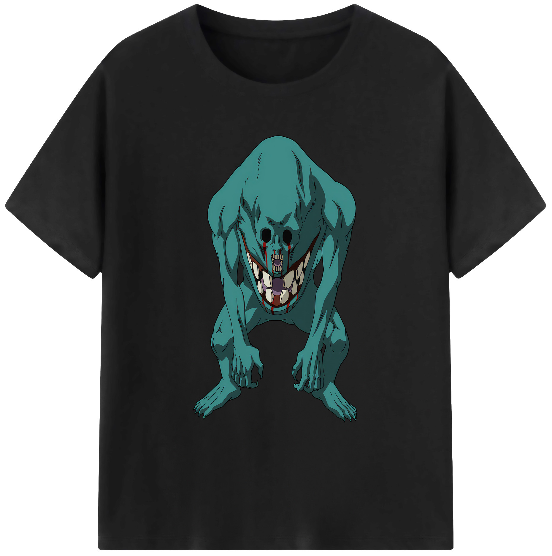 （画像用） 呪術廻戦 Jujutsu Kaisen 綿100％ メンズ半袖Tシャツ｜肌触りやわらか＆通気性