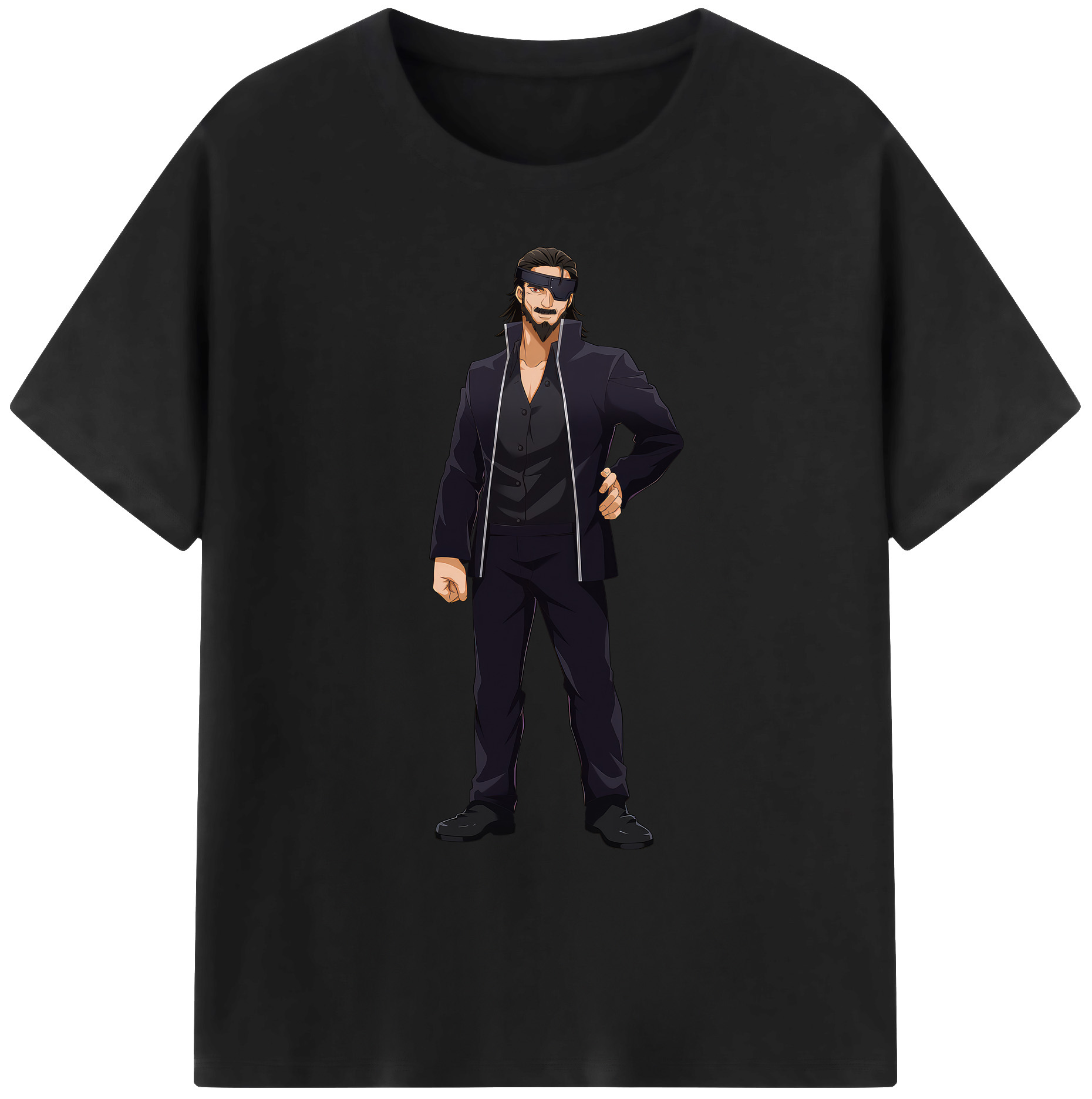 （画像用） 呪術廻戦 Jujutsu Kaisen 綿100％ メンズ半袖Tシャツ｜肌触りやわらか＆通気性
