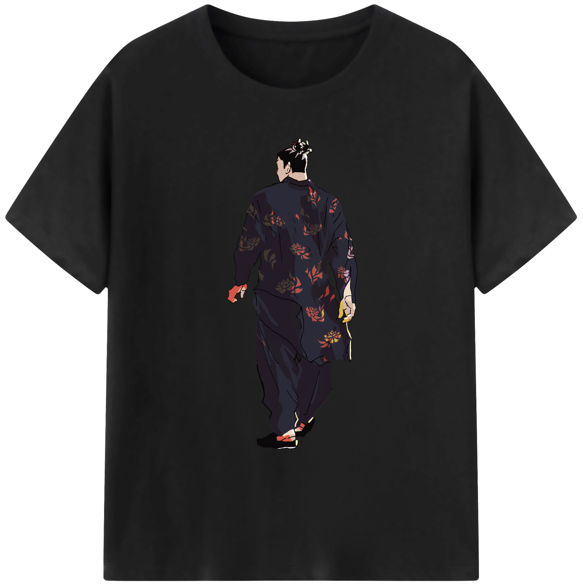 （画像用） 呪術廻戦 Jujutsu Kaisen 綿100％ メンズ半袖Tシャツ｜肌触りやわらか＆通気性