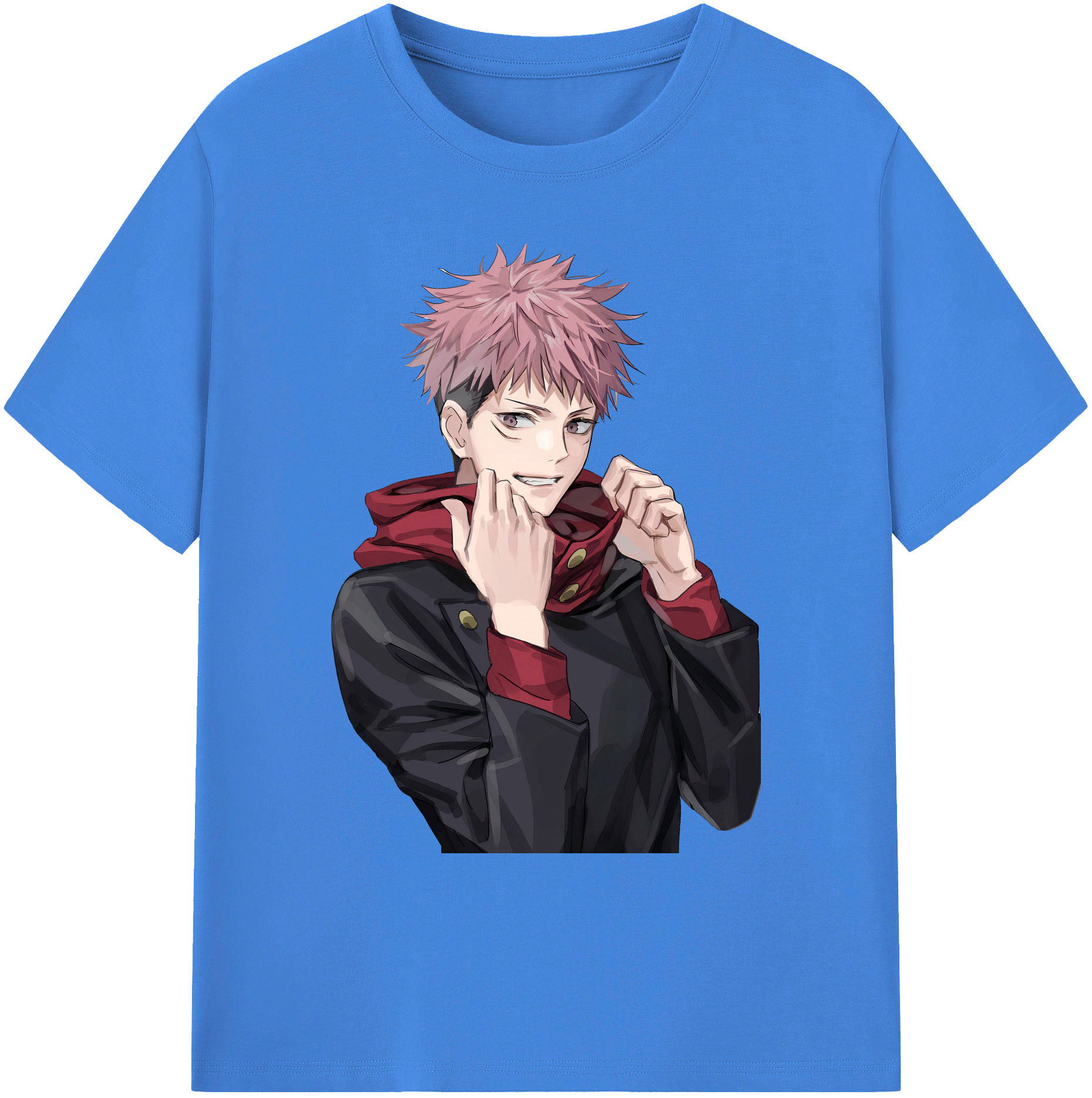 （画像用） 呪術廻戦 Jujutsu Kaisen 綿100％ メンズ半袖Tシャツ｜肌触りやわらか＆通気性