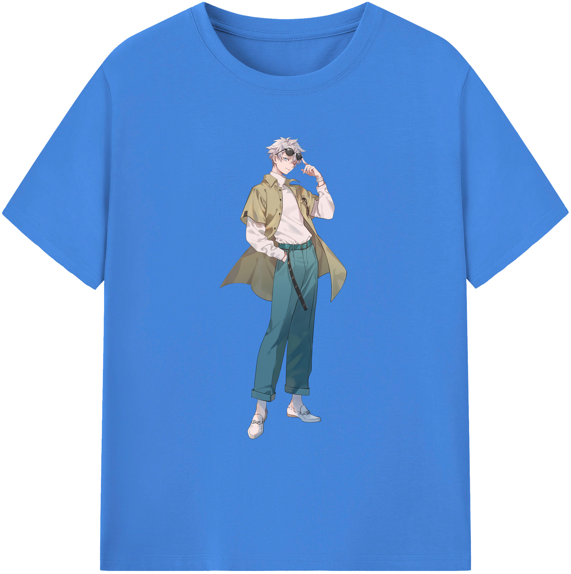（画像用） 呪術廻戦 Jujutsu Kaisen 綿100％ メンズ半袖Tシャツ｜肌触りやわらか＆通気性