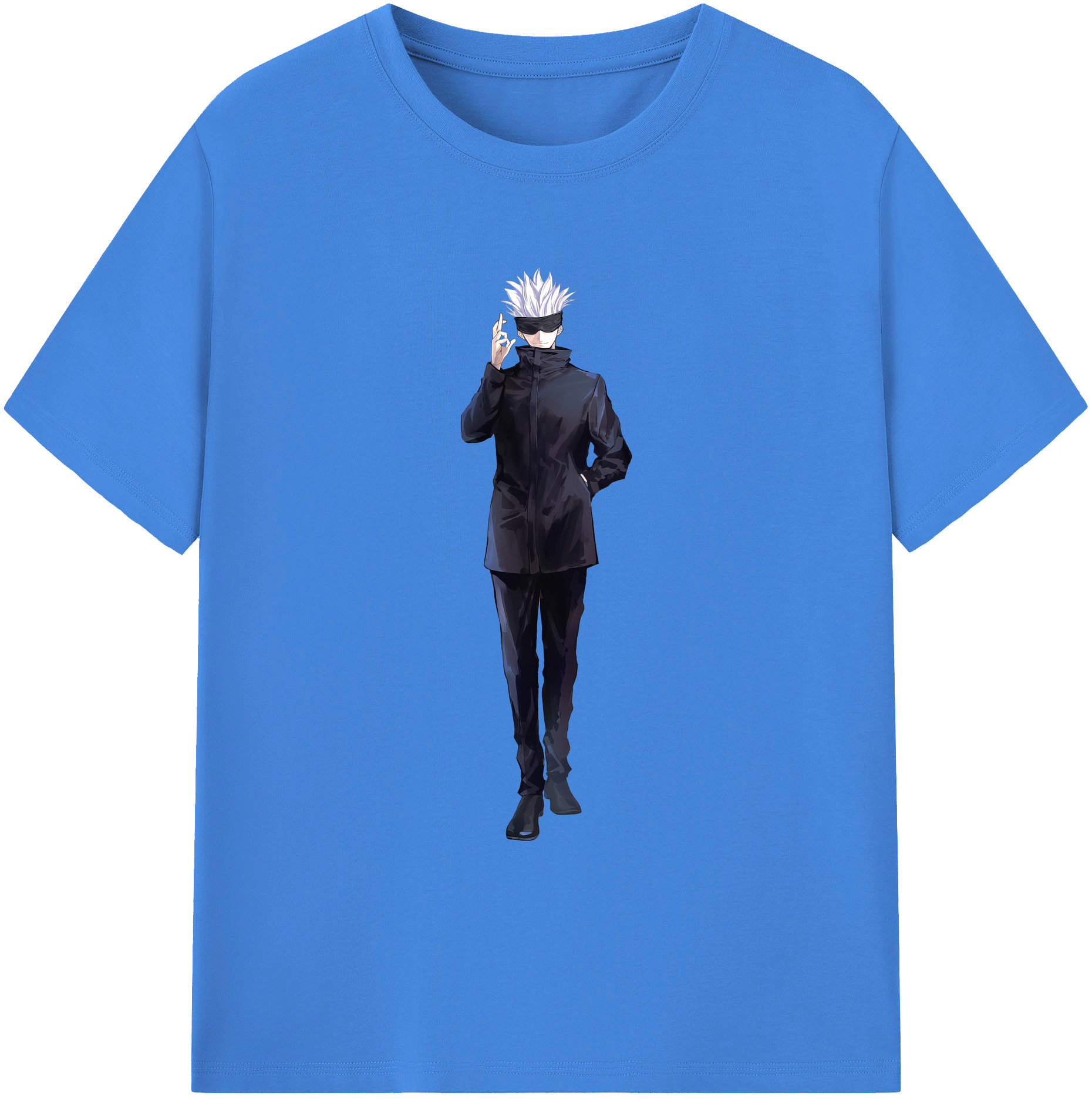 （画像用） 呪術廻戦 Jujutsu Kaisen 綿100％ メンズ半袖Tシャツ｜肌触りやわらか＆通気性