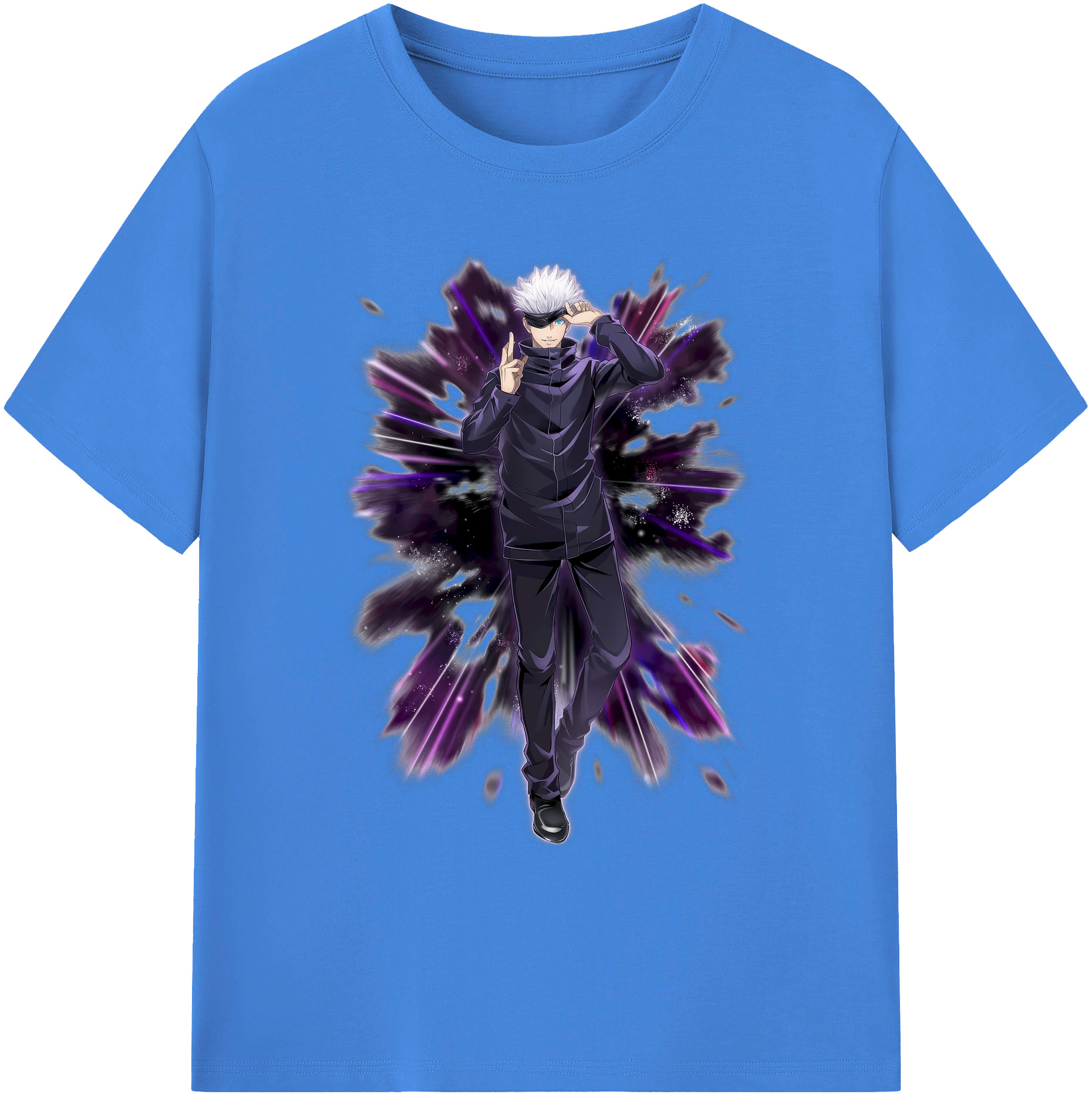 （画像用） 呪術廻戦 Jujutsu Kaisen 綿100％ メンズ半袖Tシャツ｜肌触りやわらか＆通気性