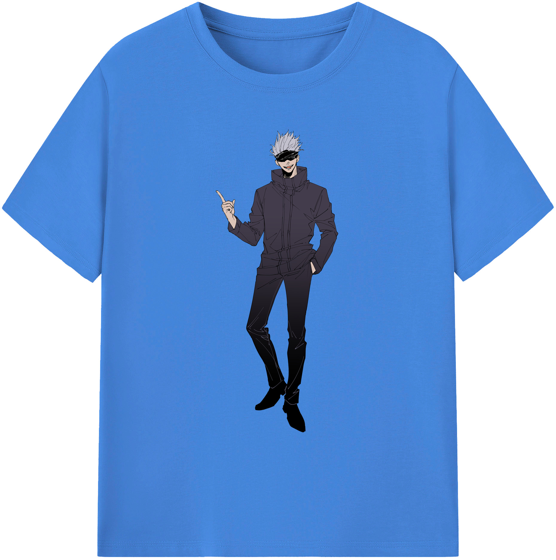 （画像用） 呪術廻戦 Jujutsu Kaisen 綿100％ メンズ半袖Tシャツ｜肌触りやわらか＆通気性