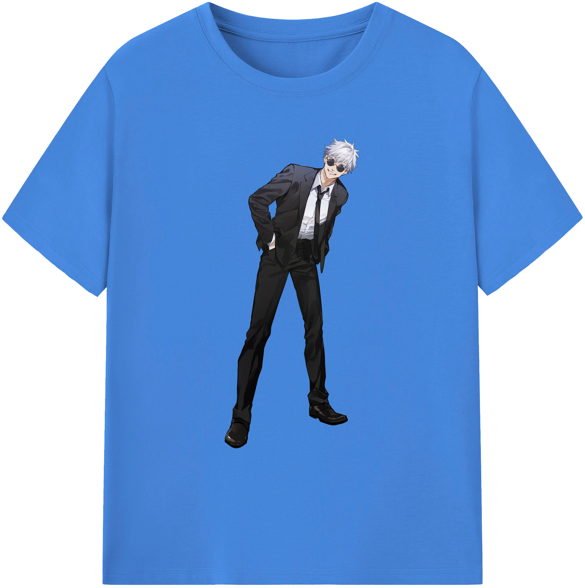 （画像用） 呪術廻戦 Jujutsu Kaisen 綿100％ メンズ半袖Tシャツ｜肌触りやわらか＆通気性