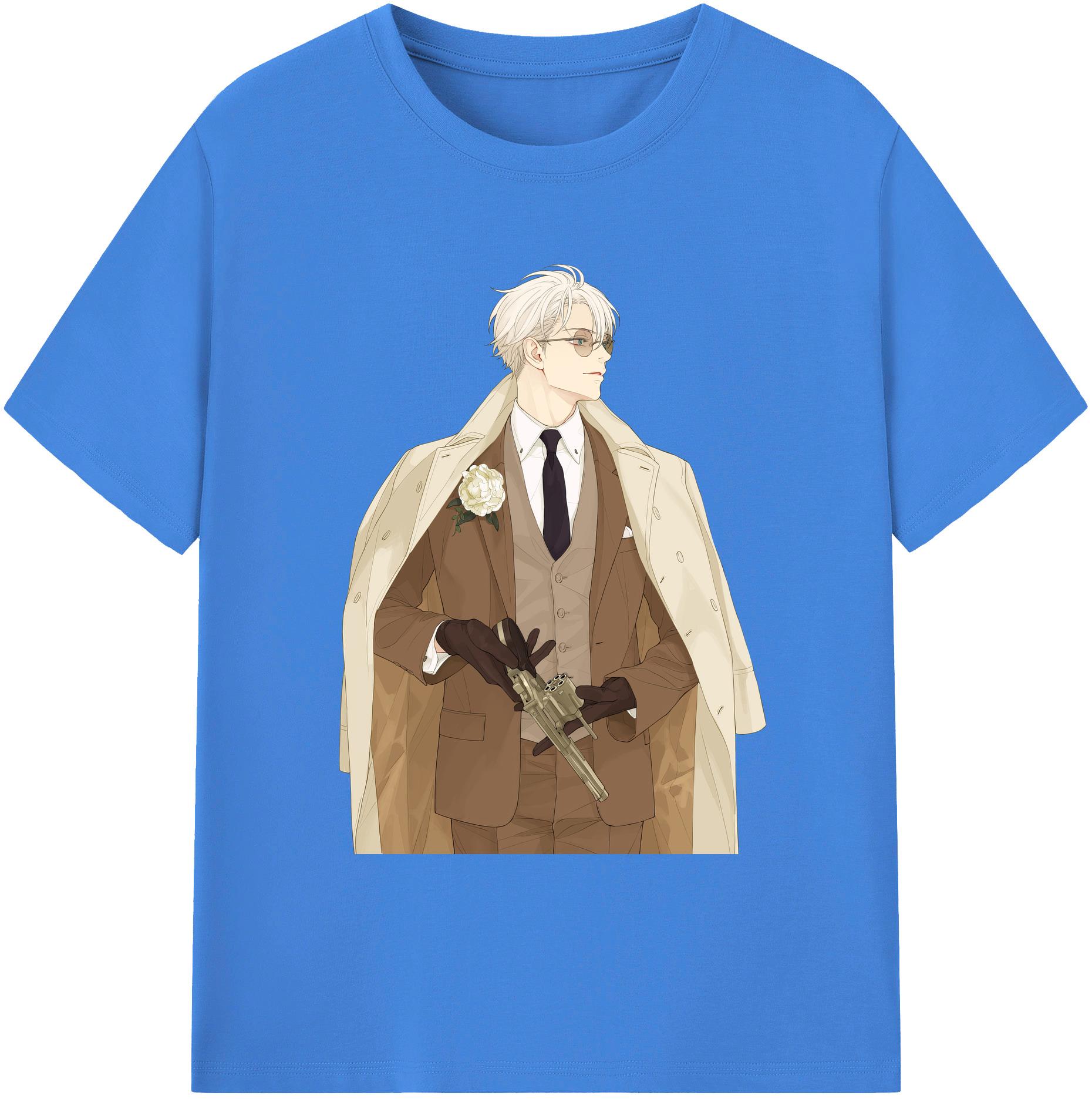 （画像用） 呪術廻戦 Jujutsu Kaisen 綿100％ メンズ半袖Tシャツ｜肌触りやわらか＆通気性