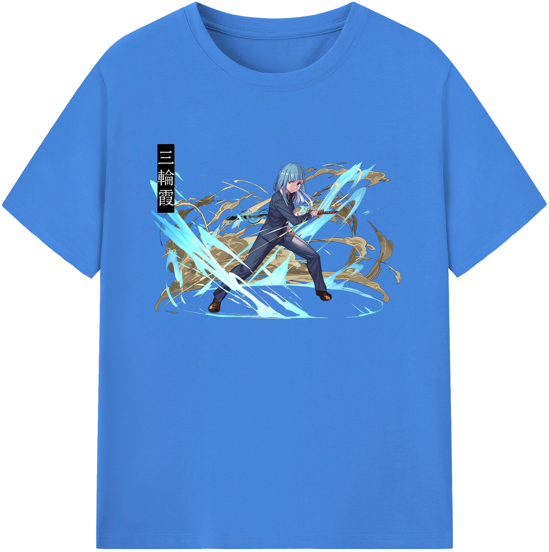 （画像用） 呪術廻戦 Jujutsu Kaisen 綿100％ メンズ半袖Tシャツ｜肌触りやわらか＆通気性