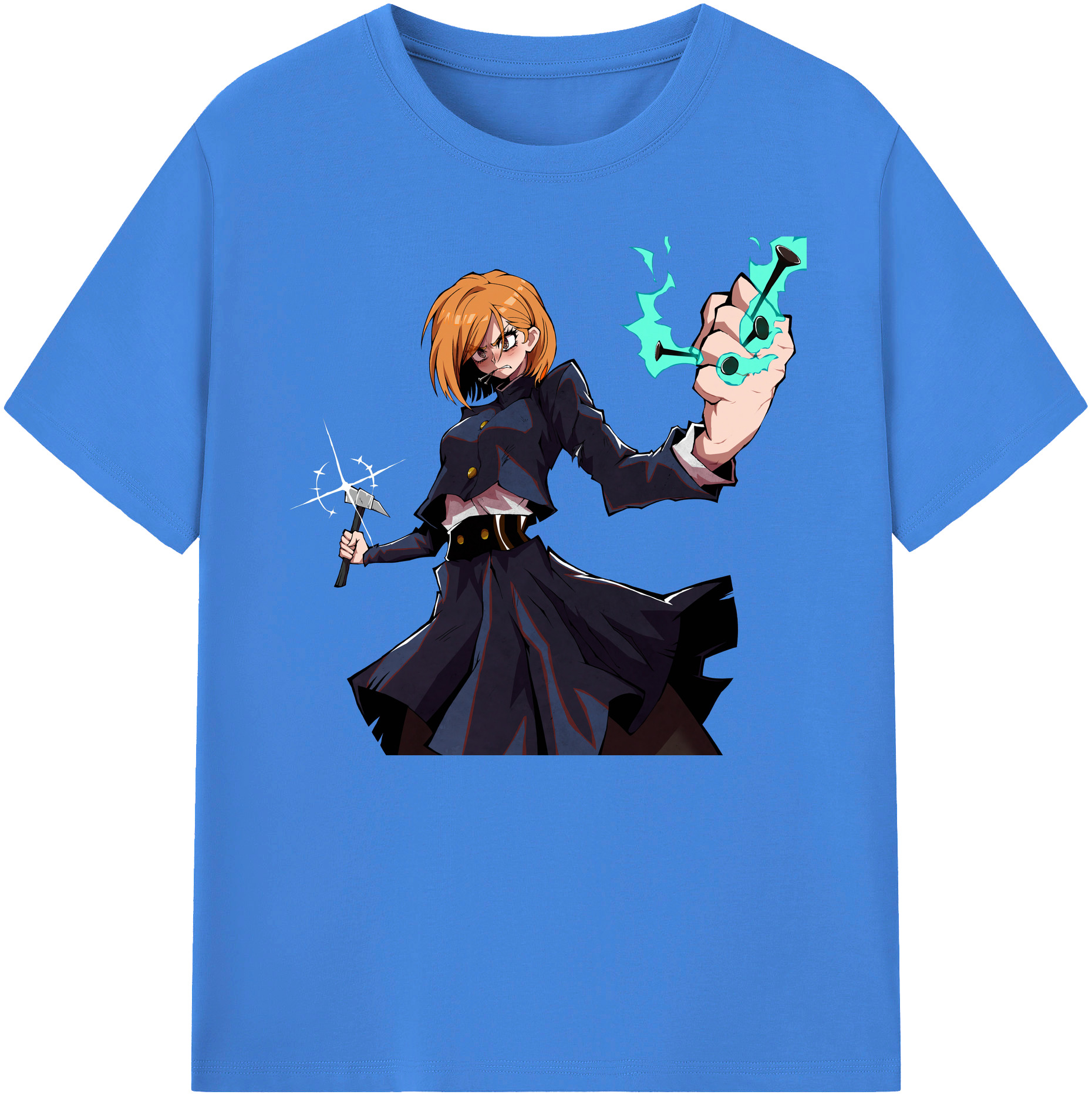 （画像用） 呪術廻戦 Jujutsu Kaisen 綿100％ メンズ半袖Tシャツ｜肌触りやわらか＆通気性