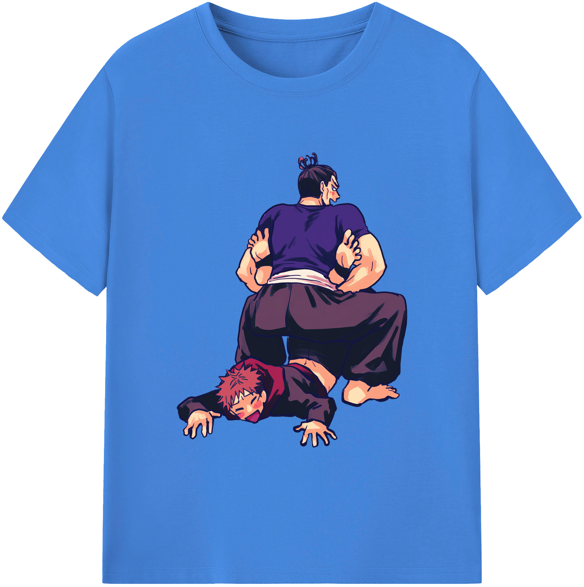 （画像用） 呪術廻戦 Jujutsu Kaisen 綿100％ メンズ半袖Tシャツ｜肌触りやわらか＆通気性