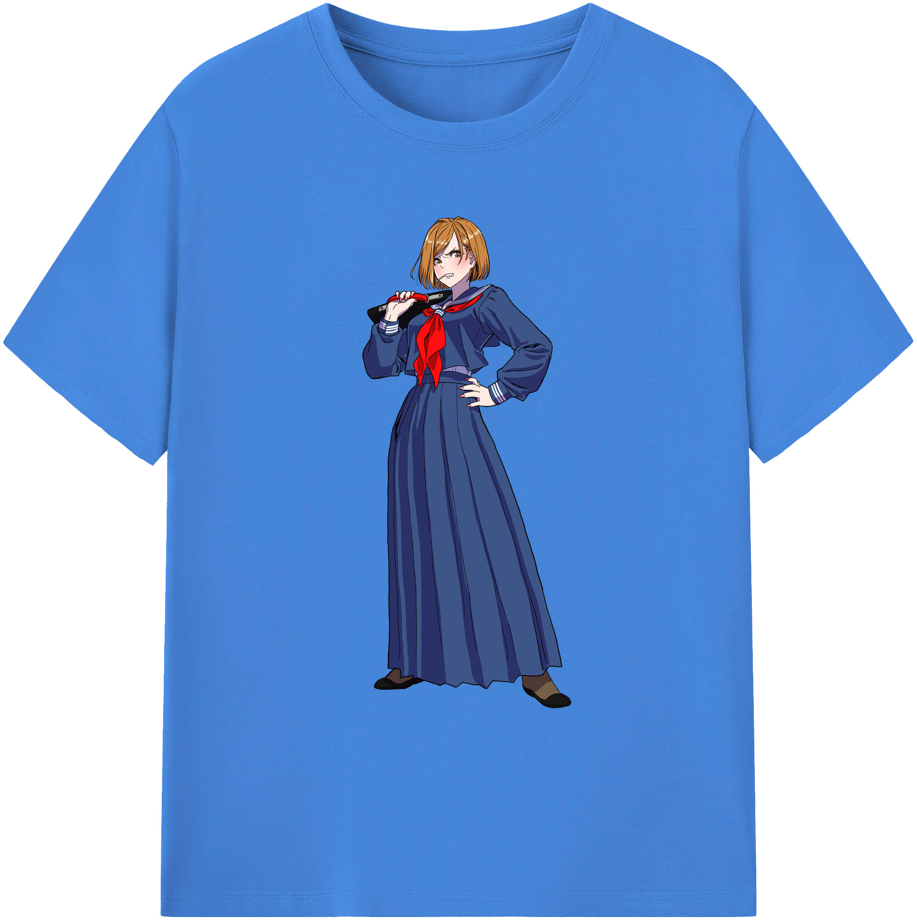 （画像用） 呪術廻戦 Jujutsu Kaisen 綿100％ メンズ半袖Tシャツ｜肌触りやわらか＆通気性