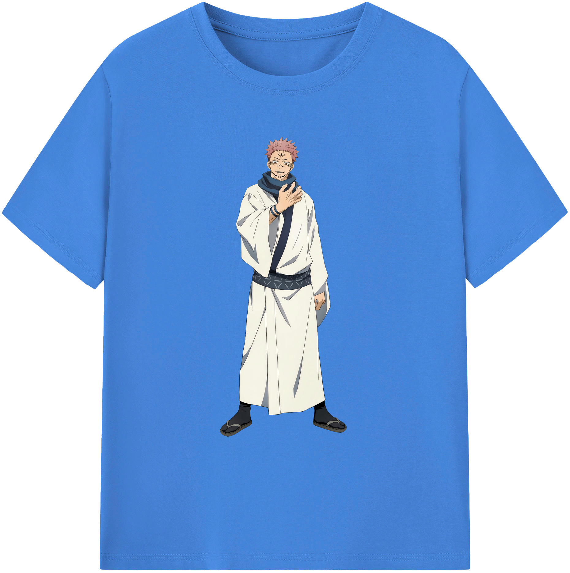 （画像用） 呪術廻戦 Jujutsu Kaisen 綿100％ メンズ半袖Tシャツ｜肌触りやわらか＆通気性
