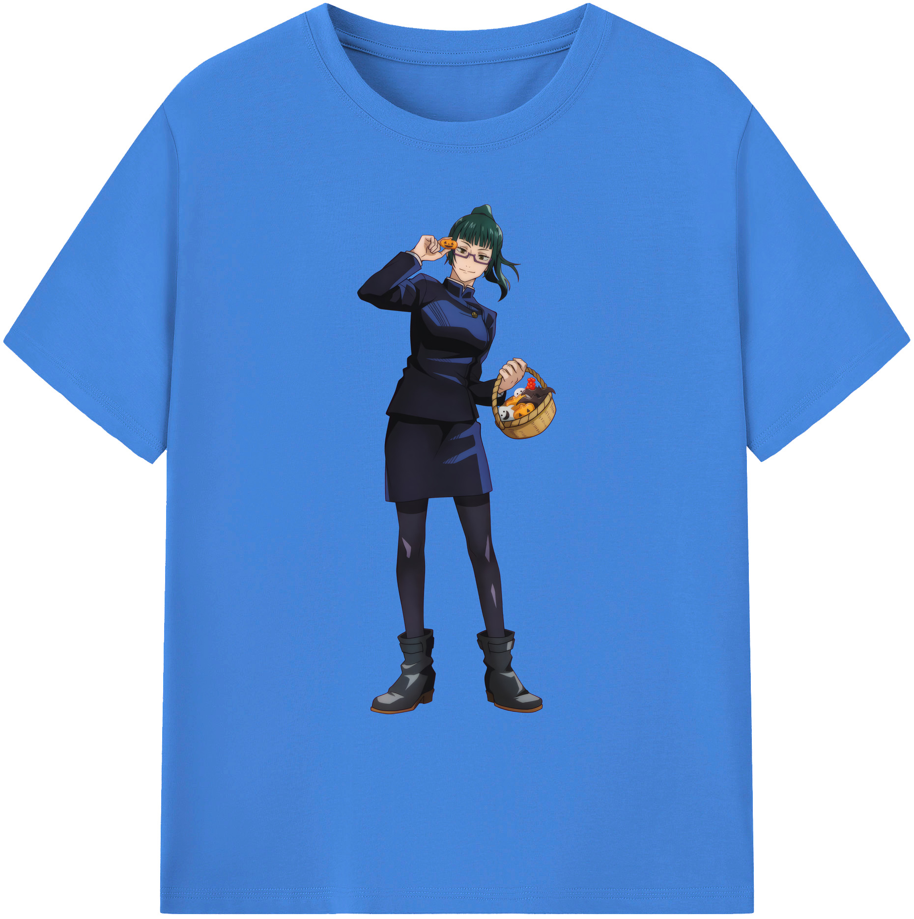 （画像用） 呪術廻戦 Jujutsu Kaisen 綿100％ メンズ半袖Tシャツ｜肌触りやわらか＆通気性