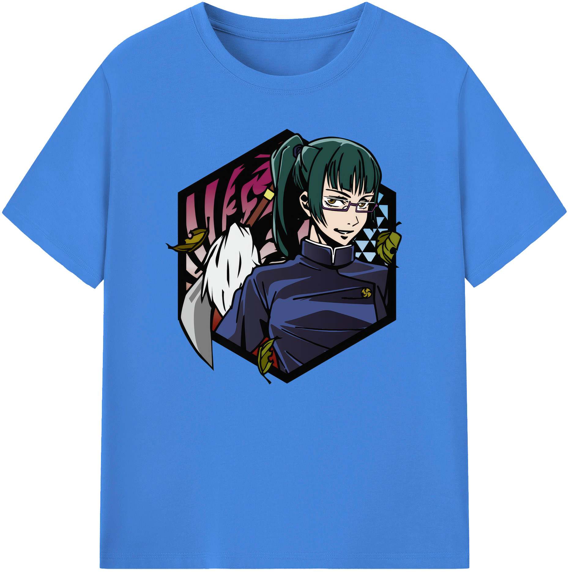 （画像用） 呪術廻戦 Jujutsu Kaisen 綿100％ メンズ半袖Tシャツ｜肌触りやわらか＆通気性