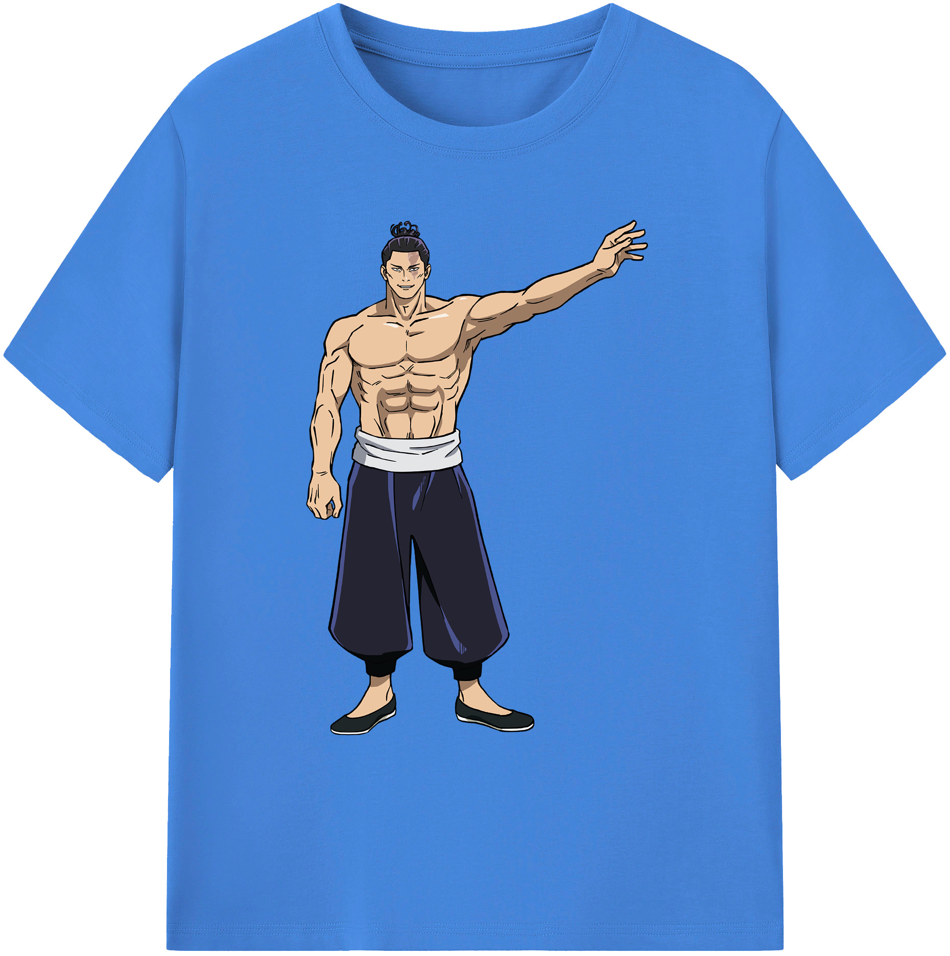 （画像用） 呪術廻戦 Jujutsu Kaisen 綿100％ メンズ半袖Tシャツ｜肌触りやわらか＆通気性