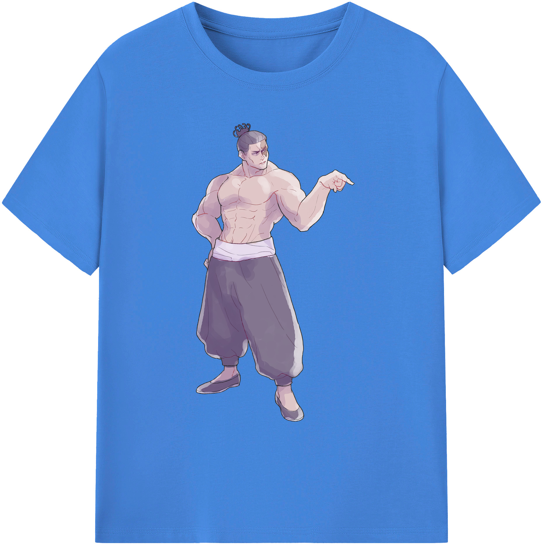 （画像用） 呪術廻戦 Jujutsu Kaisen 綿100％ メンズ半袖Tシャツ｜肌触りやわらか＆通気性