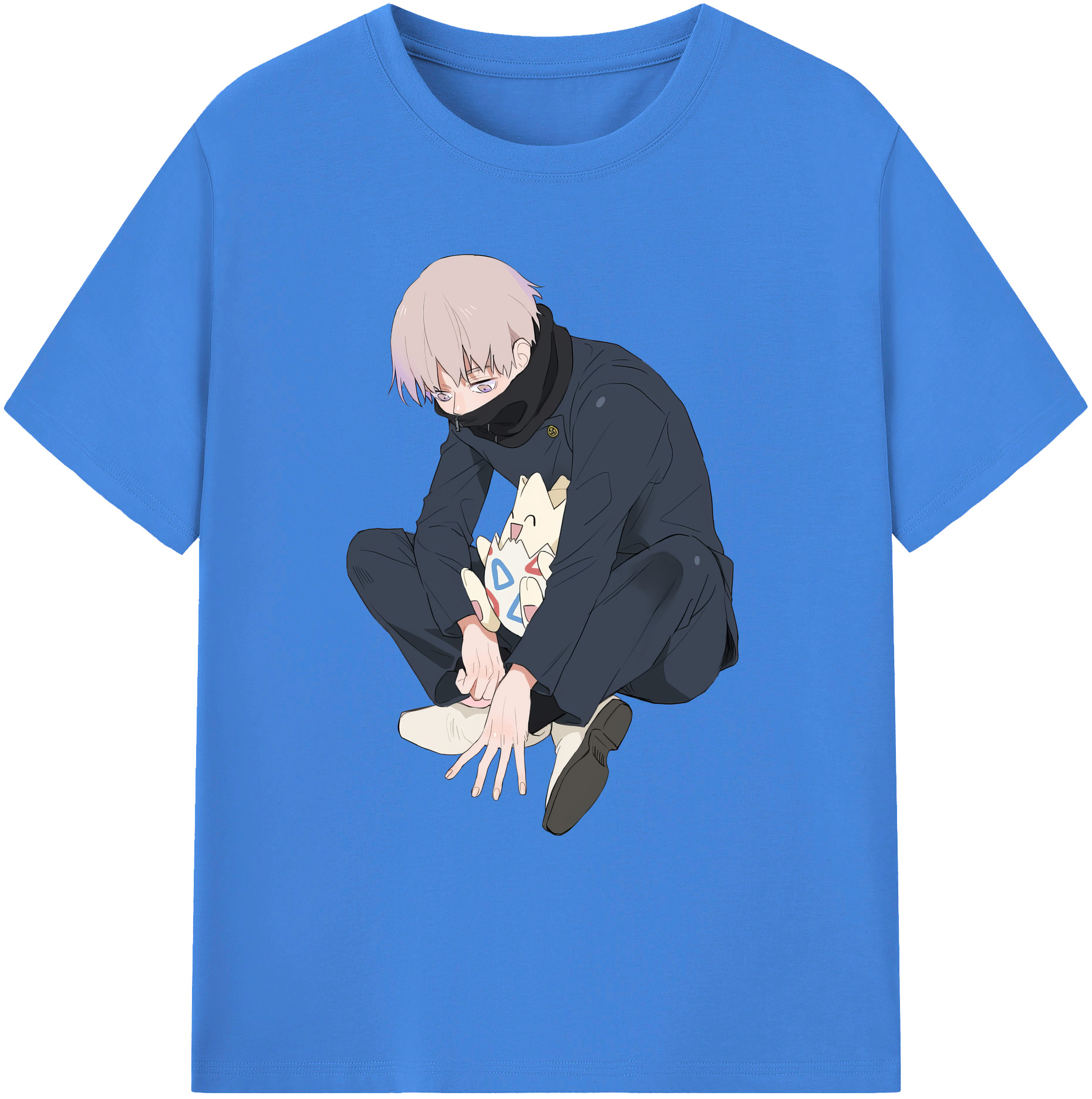 （画像用） 呪術廻戦 Jujutsu Kaisen 綿100％ メンズ半袖Tシャツ｜肌触りやわらか＆通気性