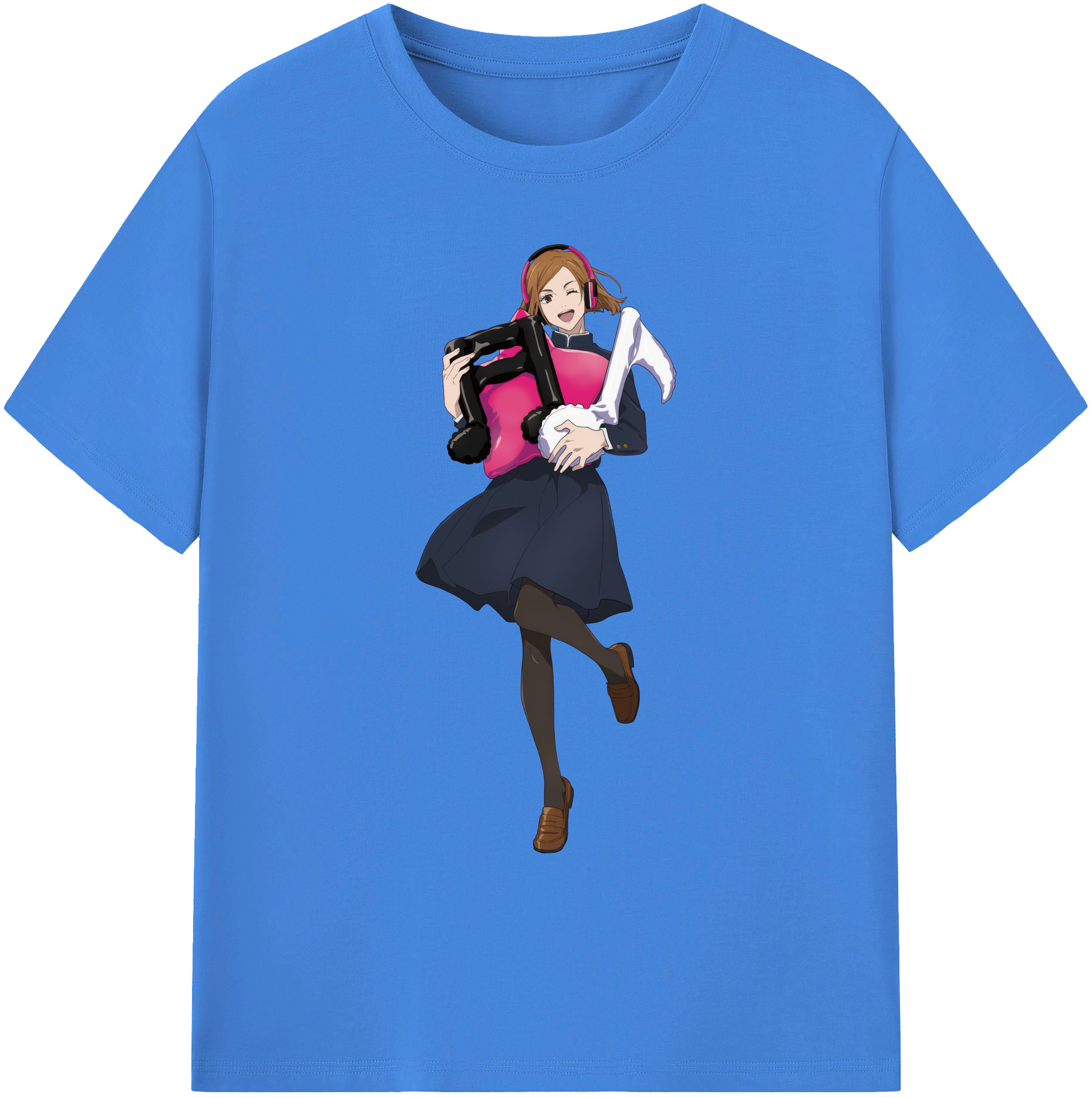 （画像用） 呪術廻戦 Jujutsu Kaisen 綿100％ メンズ半袖Tシャツ｜肌触りやわらか＆通気性