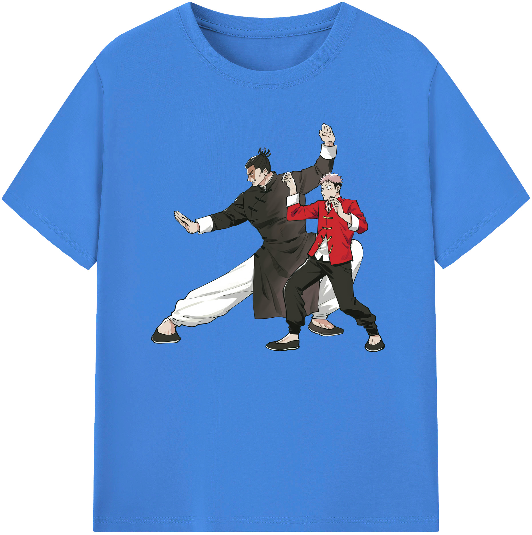 （画像用） 呪術廻戦 Jujutsu Kaisen 綿100％ メンズ半袖Tシャツ｜肌触りやわらか＆通気性