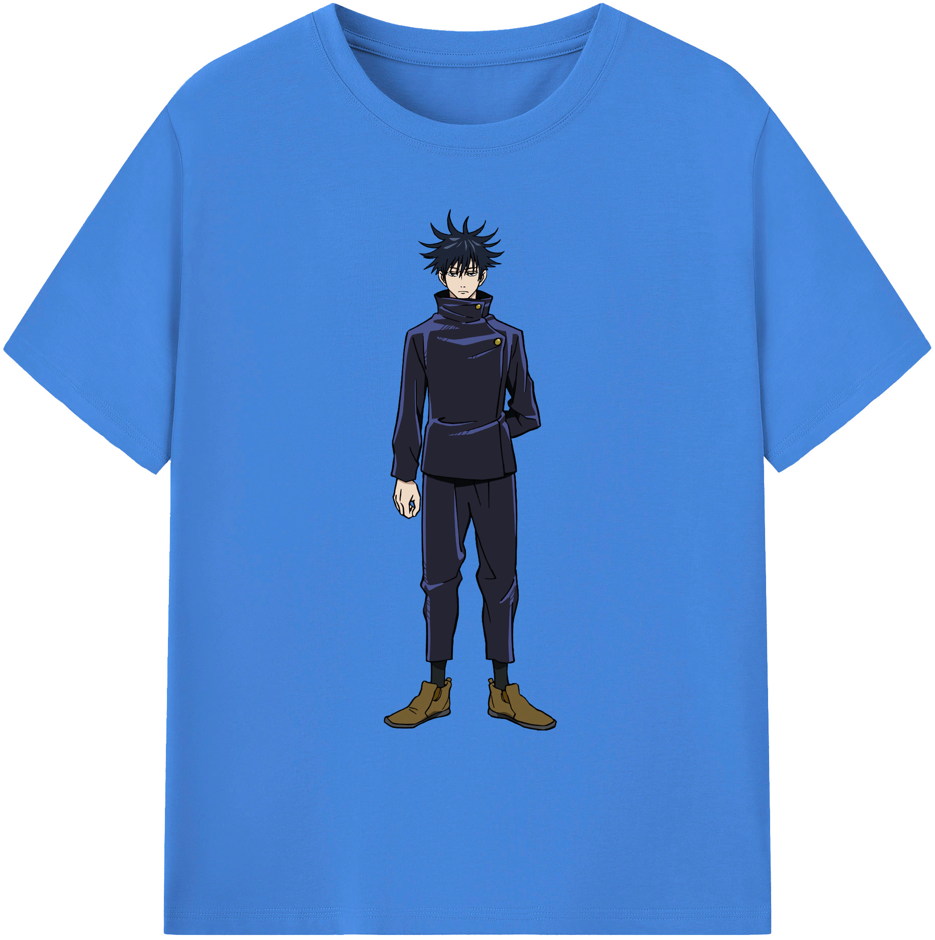 （画像用） 呪術廻戦 Jujutsu Kaisen 綿100％ メンズ半袖Tシャツ｜肌触りやわらか＆通気性