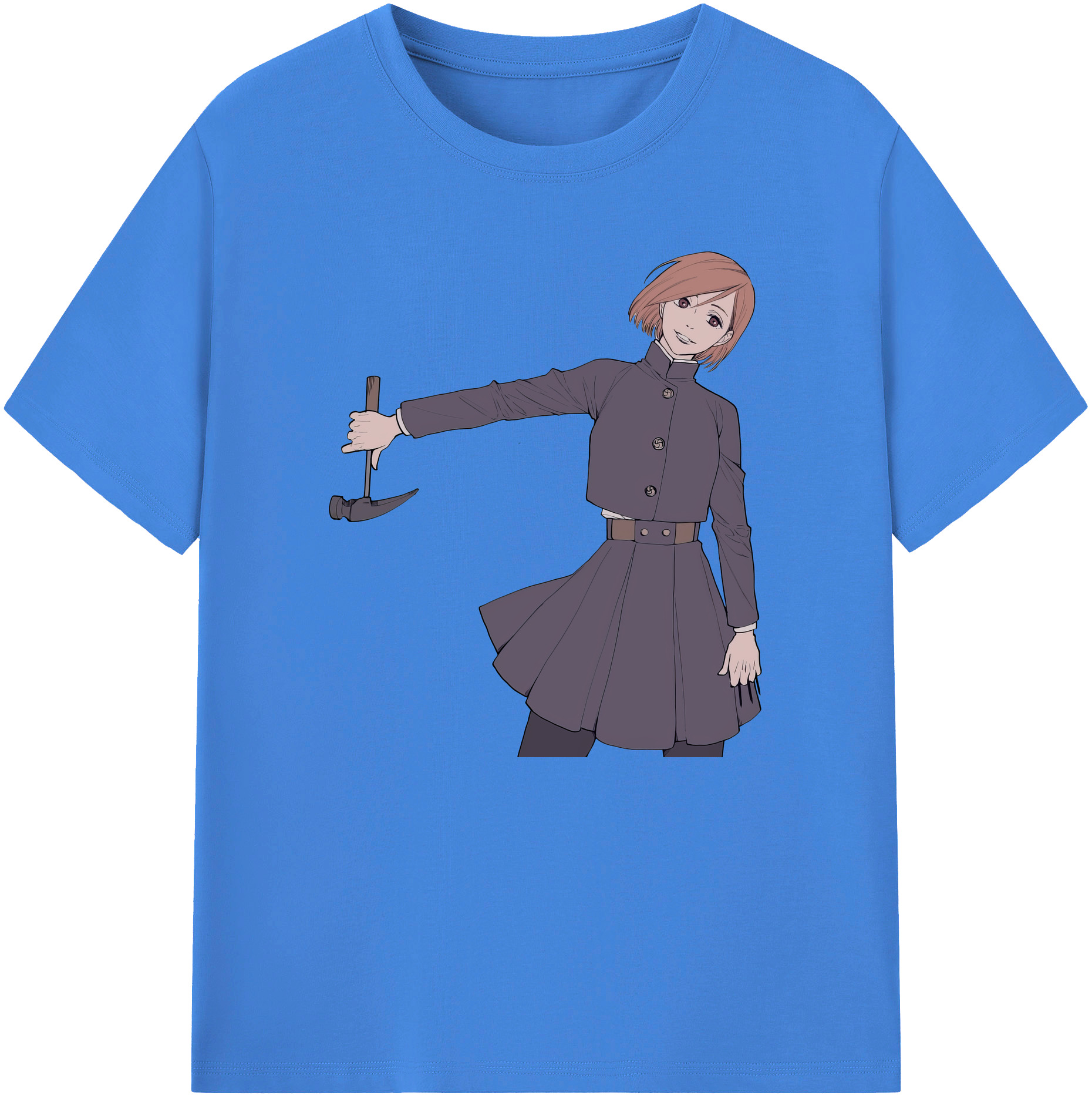 （画像用） 呪術廻戦 Jujutsu Kaisen 綿100％ メンズ半袖Tシャツ｜肌触りやわらか＆通気性