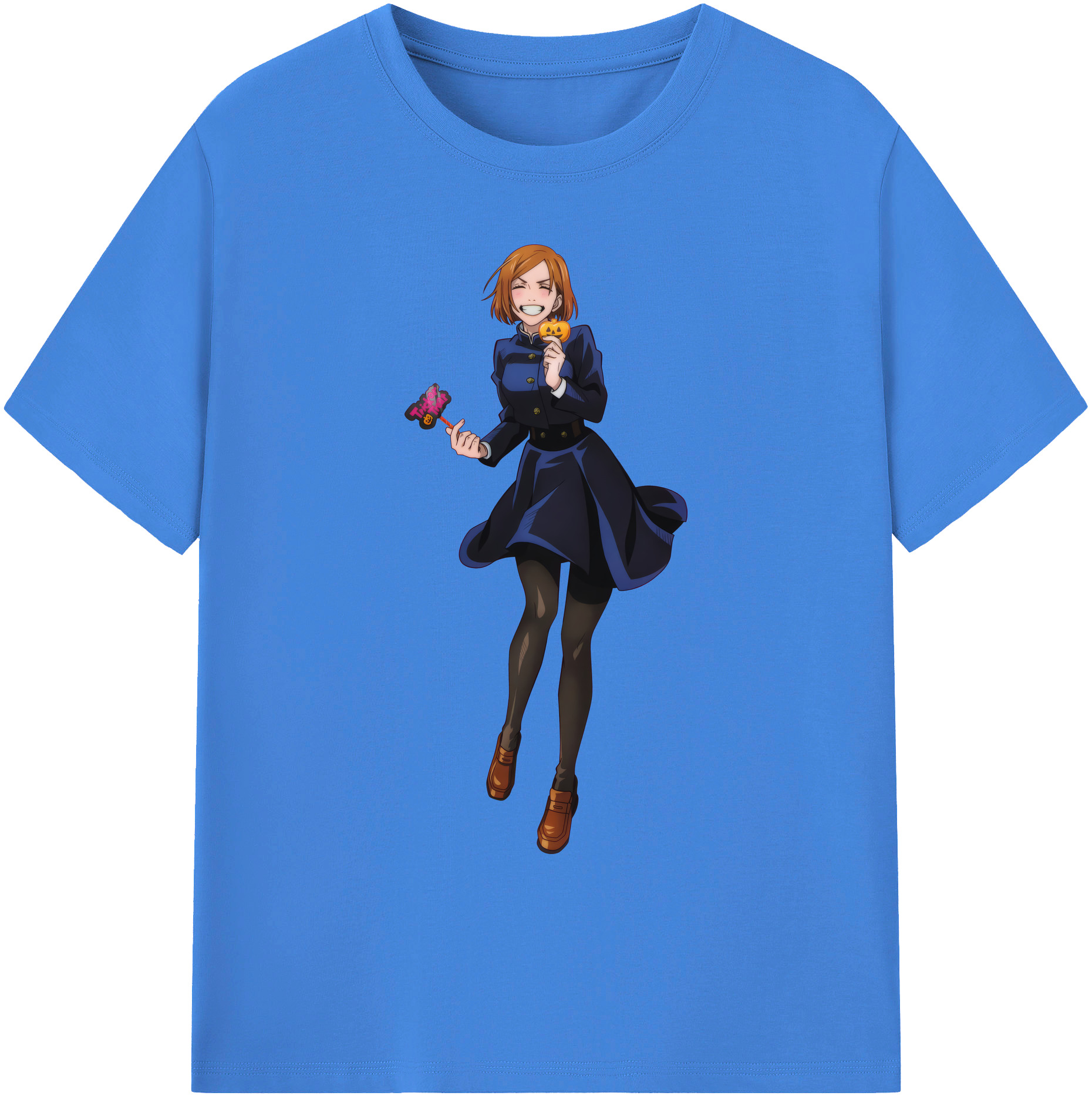（画像用） 呪術廻戦 Jujutsu Kaisen 綿100％ メンズ半袖Tシャツ｜肌触りやわらか＆通気性