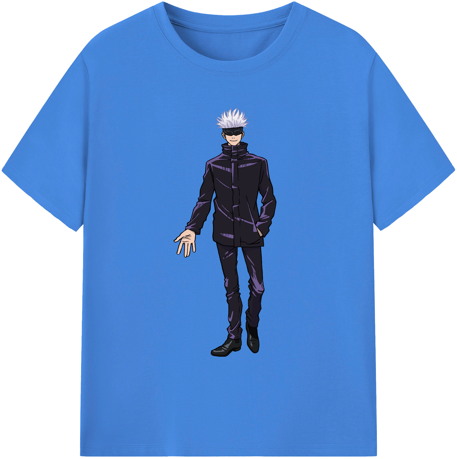 （画像用） 呪術廻戦 Jujutsu Kaisen 綿100％ メンズ半袖Tシャツ｜肌触りやわらか＆通気性