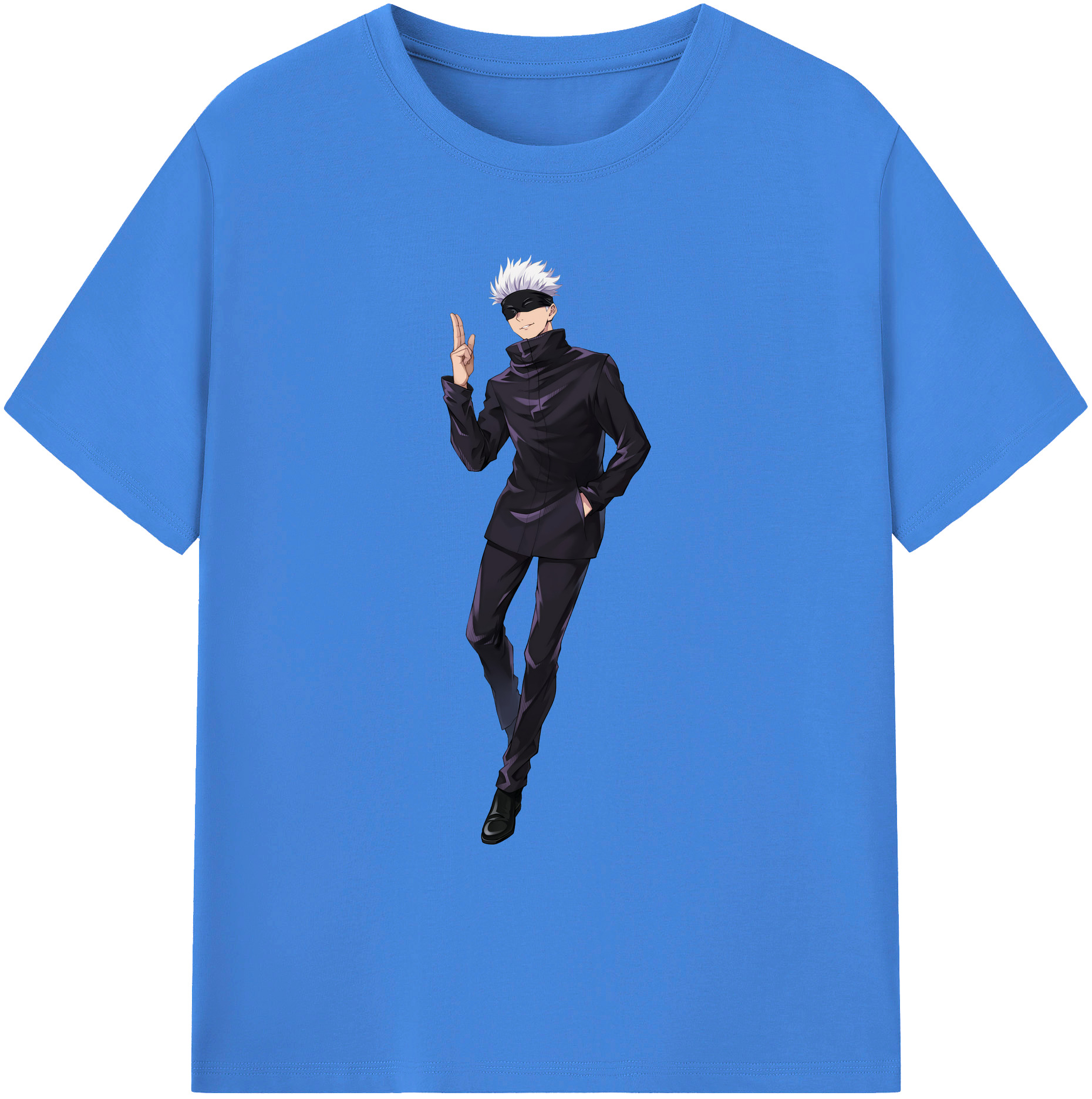 （画像用） 呪術廻戦 Jujutsu Kaisen 綿100％ メンズ半袖Tシャツ｜肌触りやわらか＆通気性