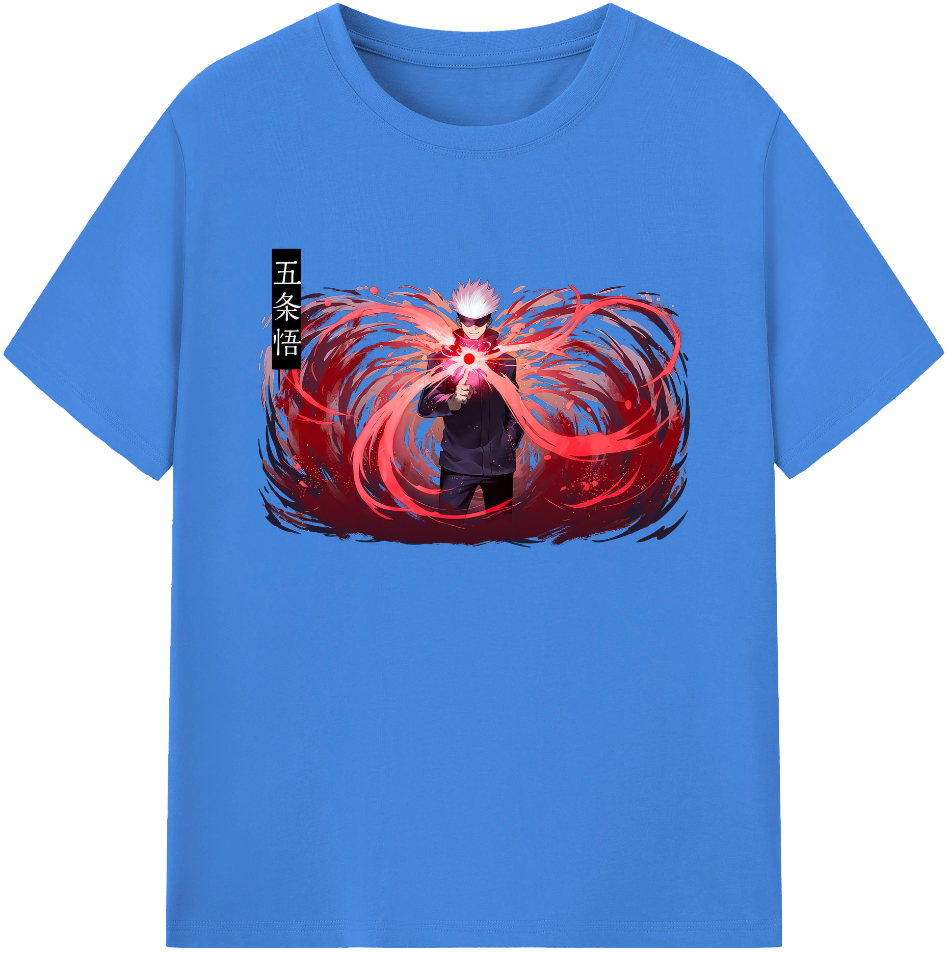 （画像用） 呪術廻戦 Jujutsu Kaisen 綿100％ メンズ半袖Tシャツ｜肌触りやわらか＆通気性