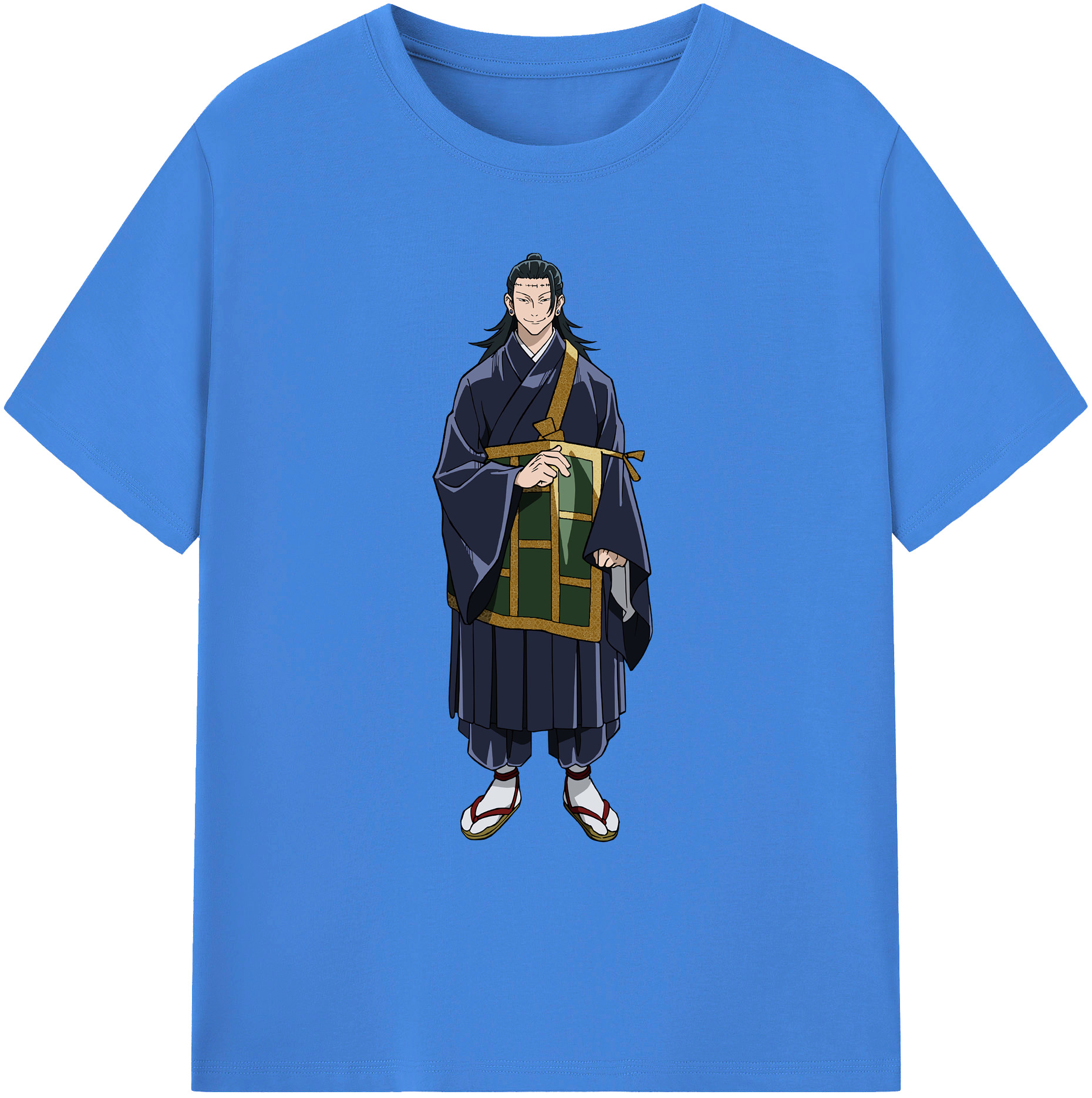 （画像用） 呪術廻戦 Jujutsu Kaisen 綿100％ メンズ半袖Tシャツ｜肌触りやわらか＆通気性