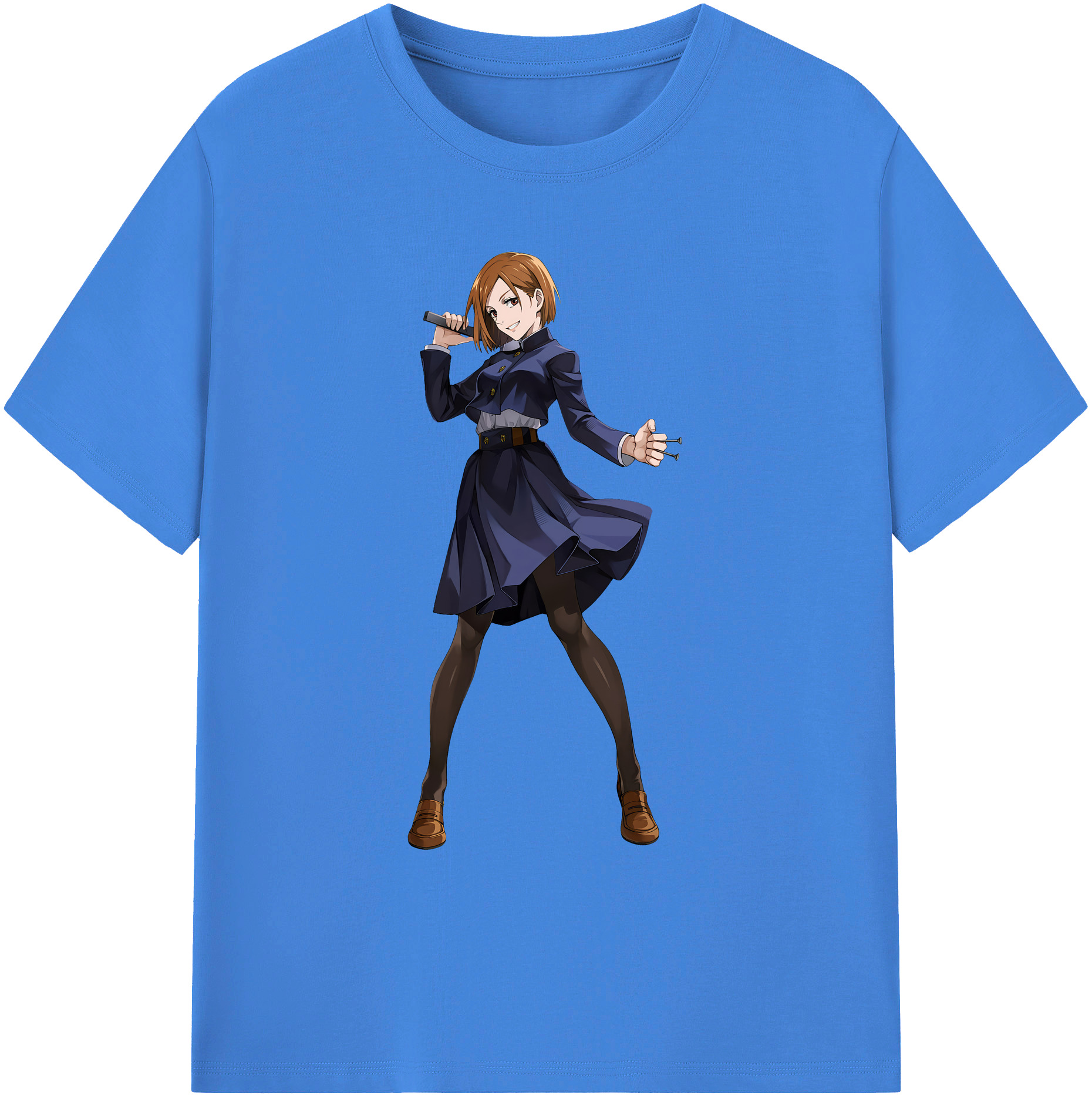 （画像用） 呪術廻戦 Jujutsu Kaisen 綿100％ メンズ半袖Tシャツ｜肌触りやわらか＆通気性