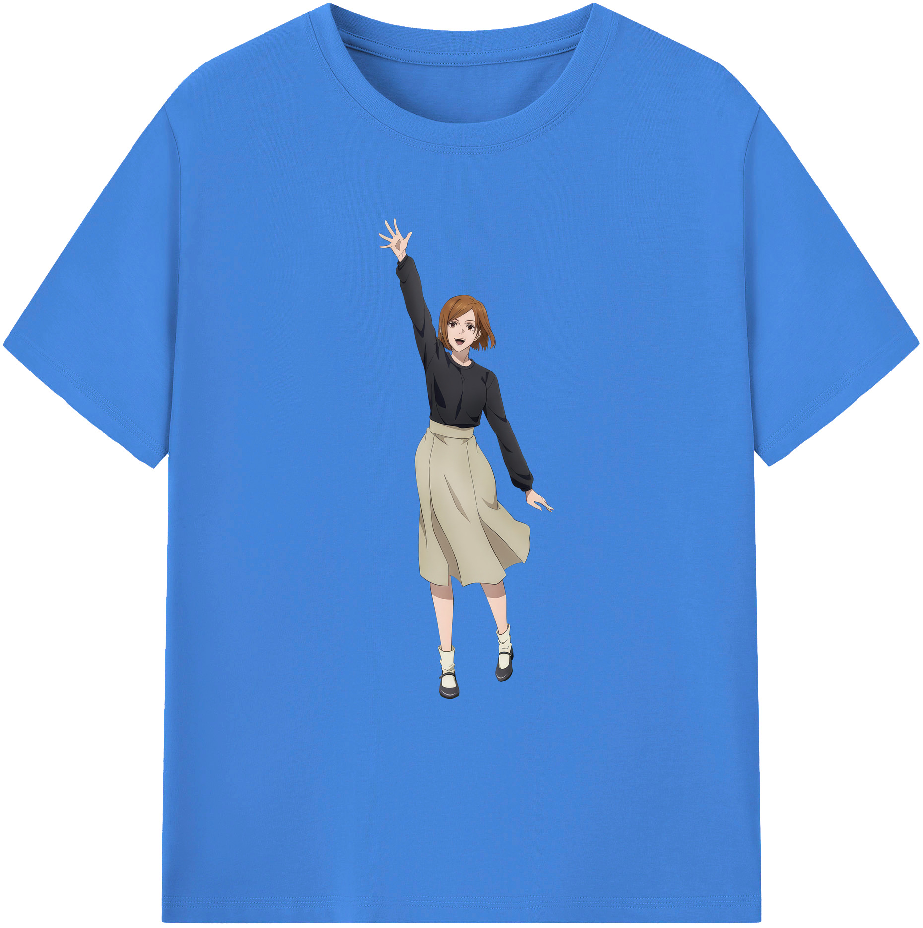 （画像用） 呪術廻戦 Jujutsu Kaisen 綿100％ メンズ半袖Tシャツ｜肌触りやわらか＆通気性