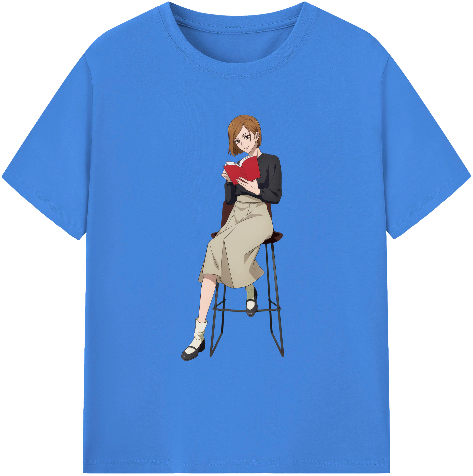 （画像用） 呪術廻戦 Jujutsu Kaisen 綿100％ メンズ半袖Tシャツ｜肌触りやわらか＆通気性